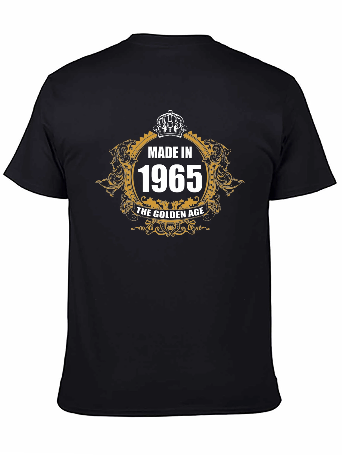 Black Made in 1965 Golden Age Tee view 4