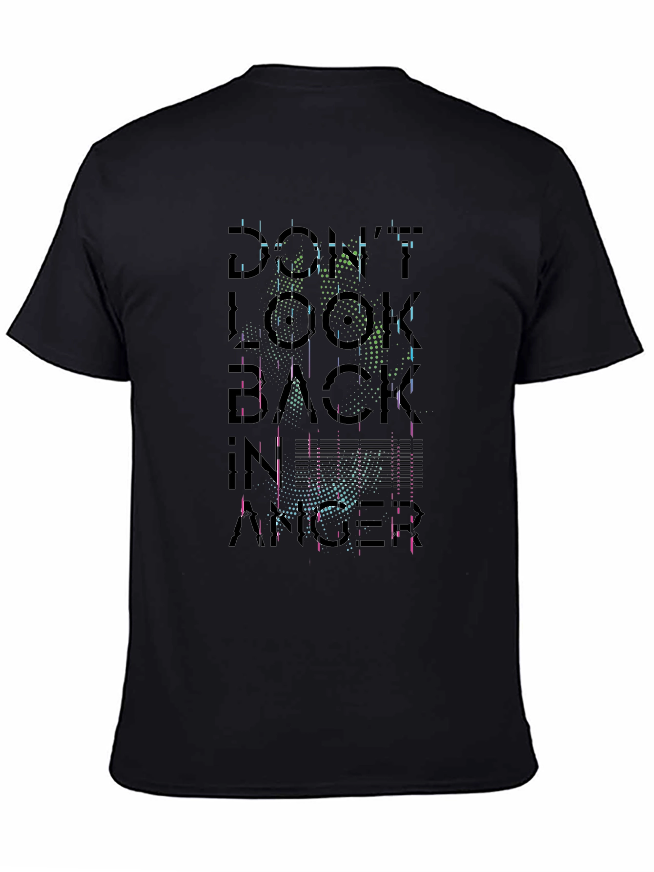 Black Don't Look Back in Anger Graphic Tee view 4