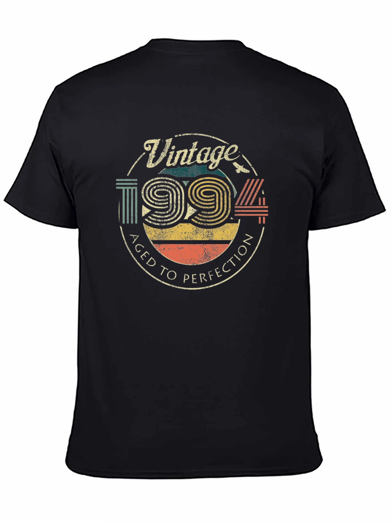 Black Vintage 1994 Aged to Perfection T-Shirt view 4