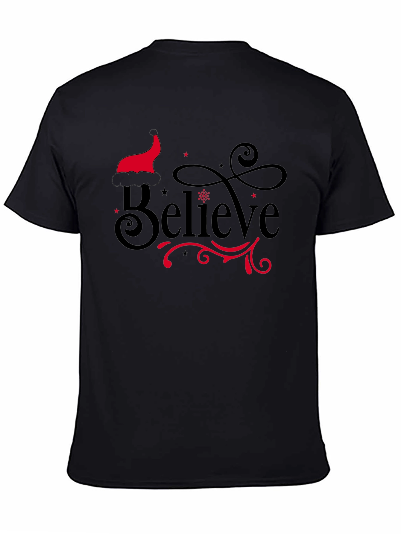 Believe Christmas Graphic Tee - 4
