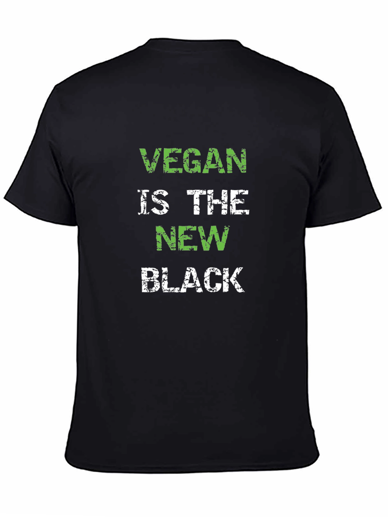 Black Vegan Is The New Black T-Shirt view 4
