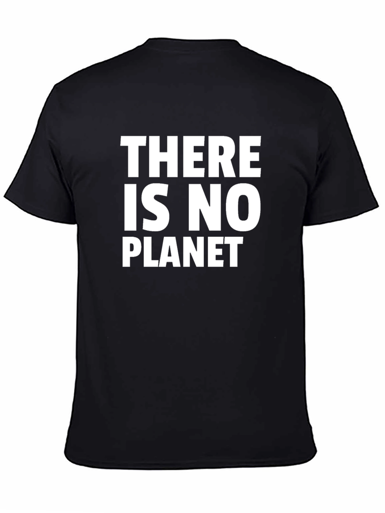 Black There Is No Planet B Graphic Tee view 4
