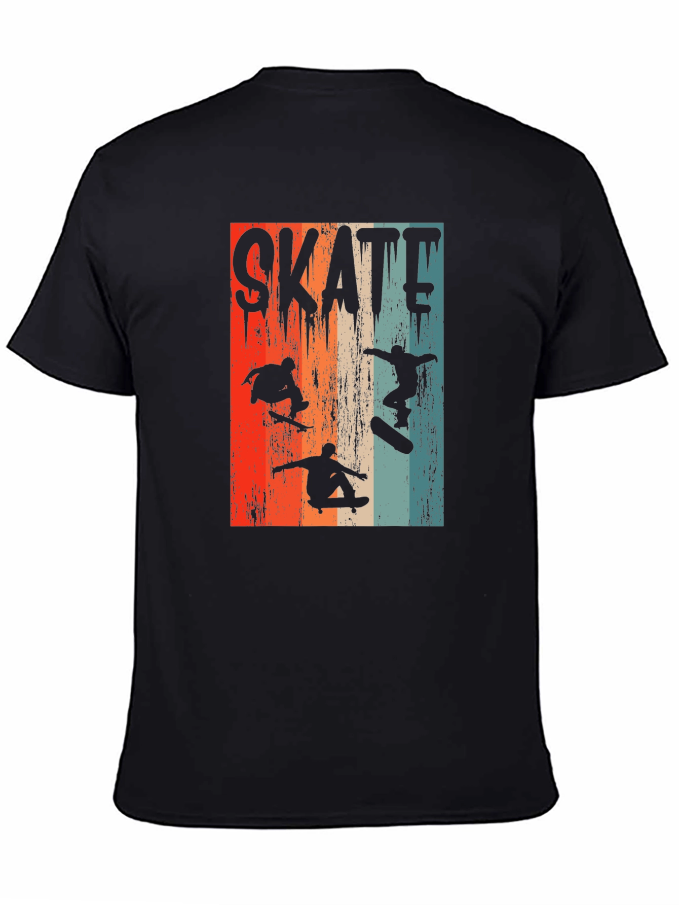Vintage Skate T-Shirt - Retro Skateboard Design - 4