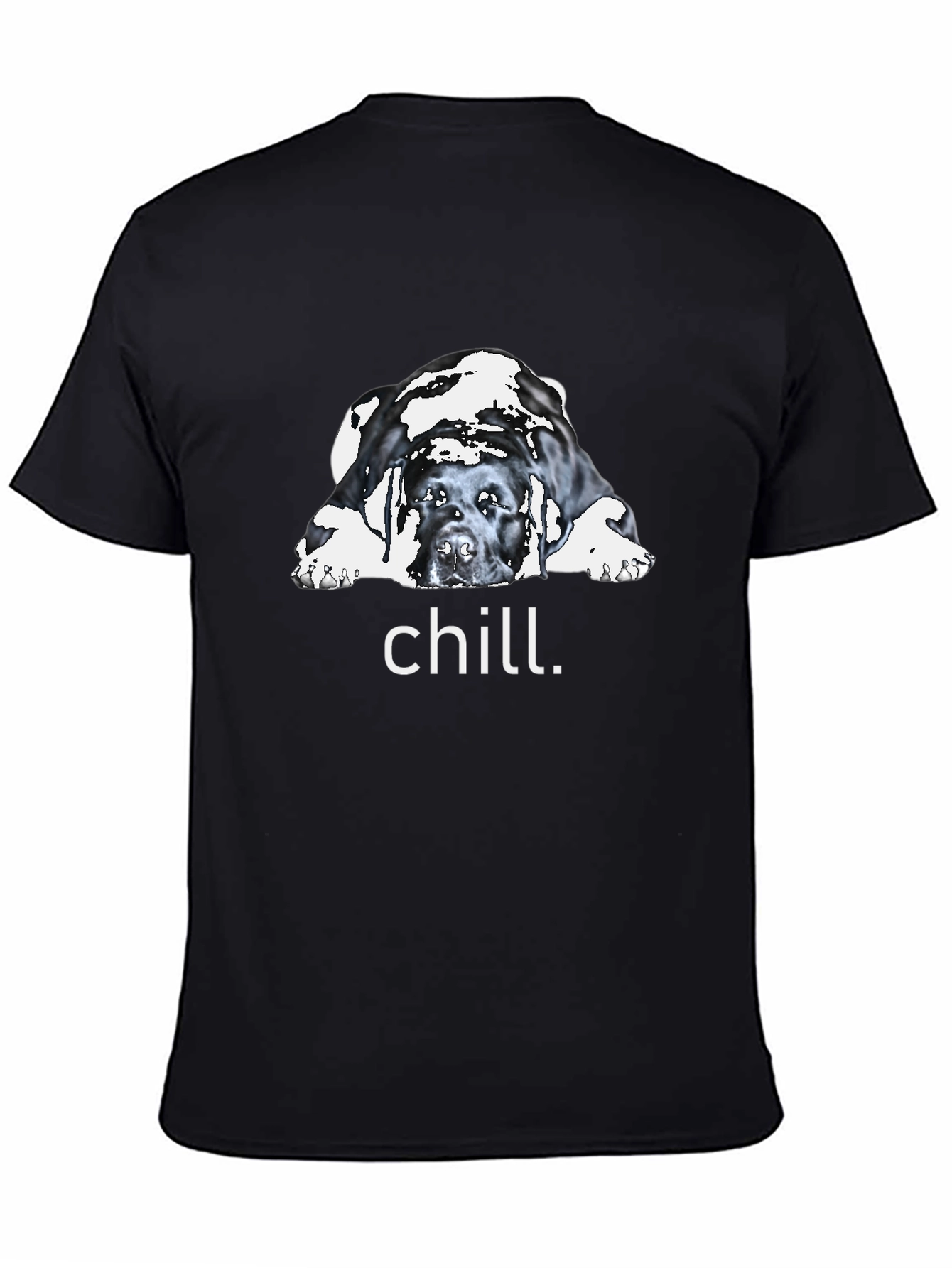 Chill Dog Graphic Tee - Relaxed Fit - 4