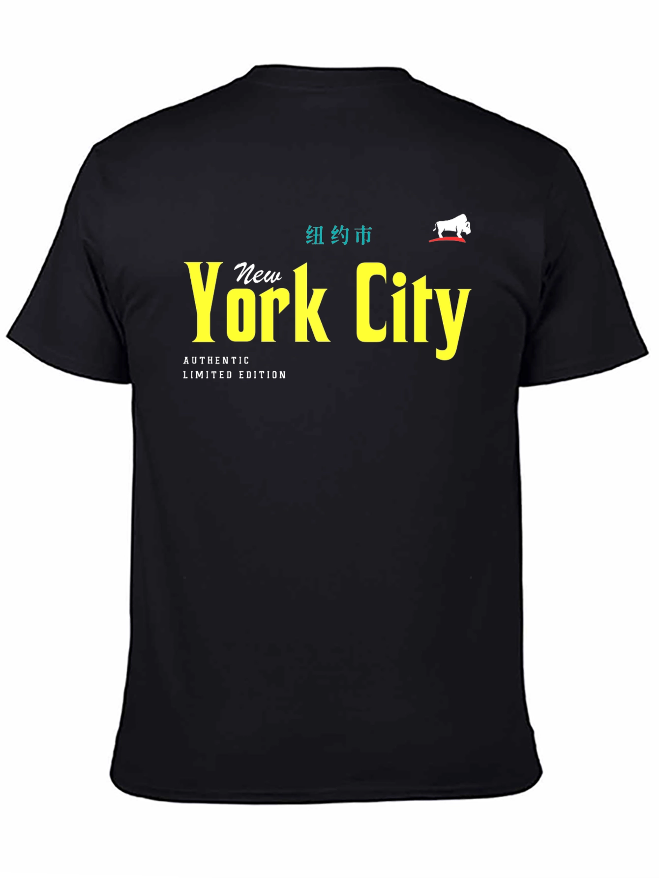 Black New York City Graphic Tee view 4