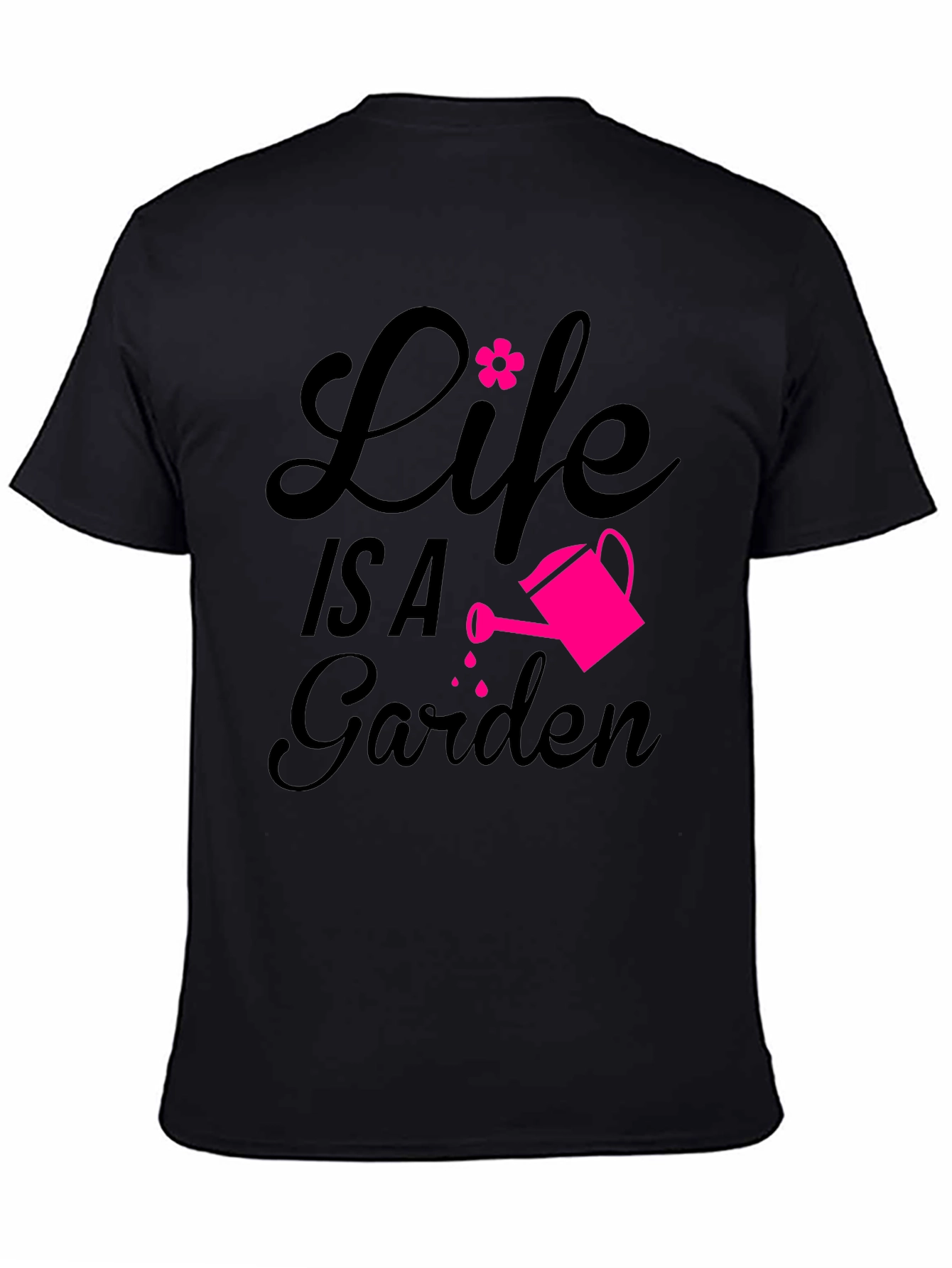 Black Life is a Garden Graphic Tee view 4