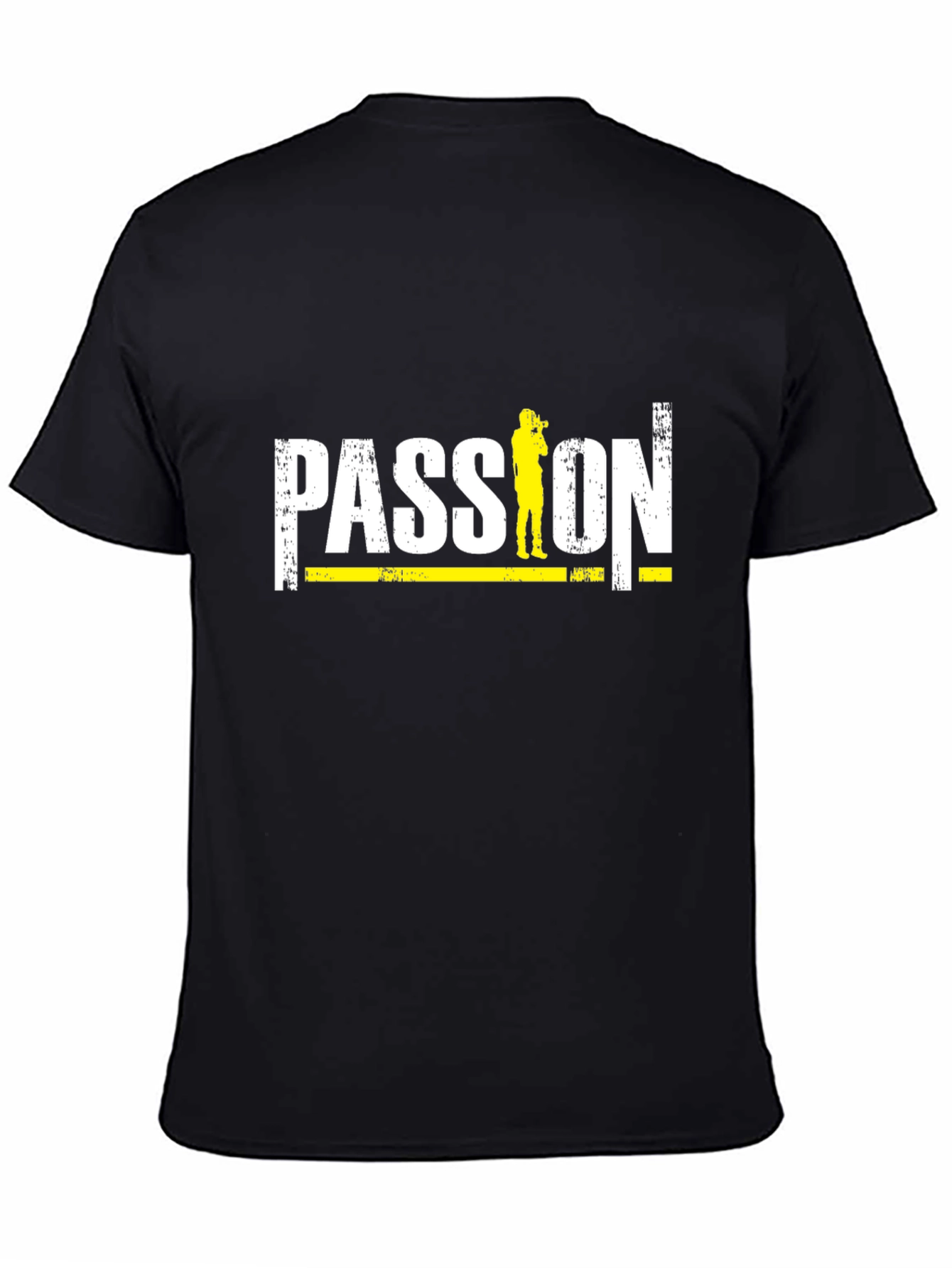 Black Passion Photographer Graphic T-Shirt view 4