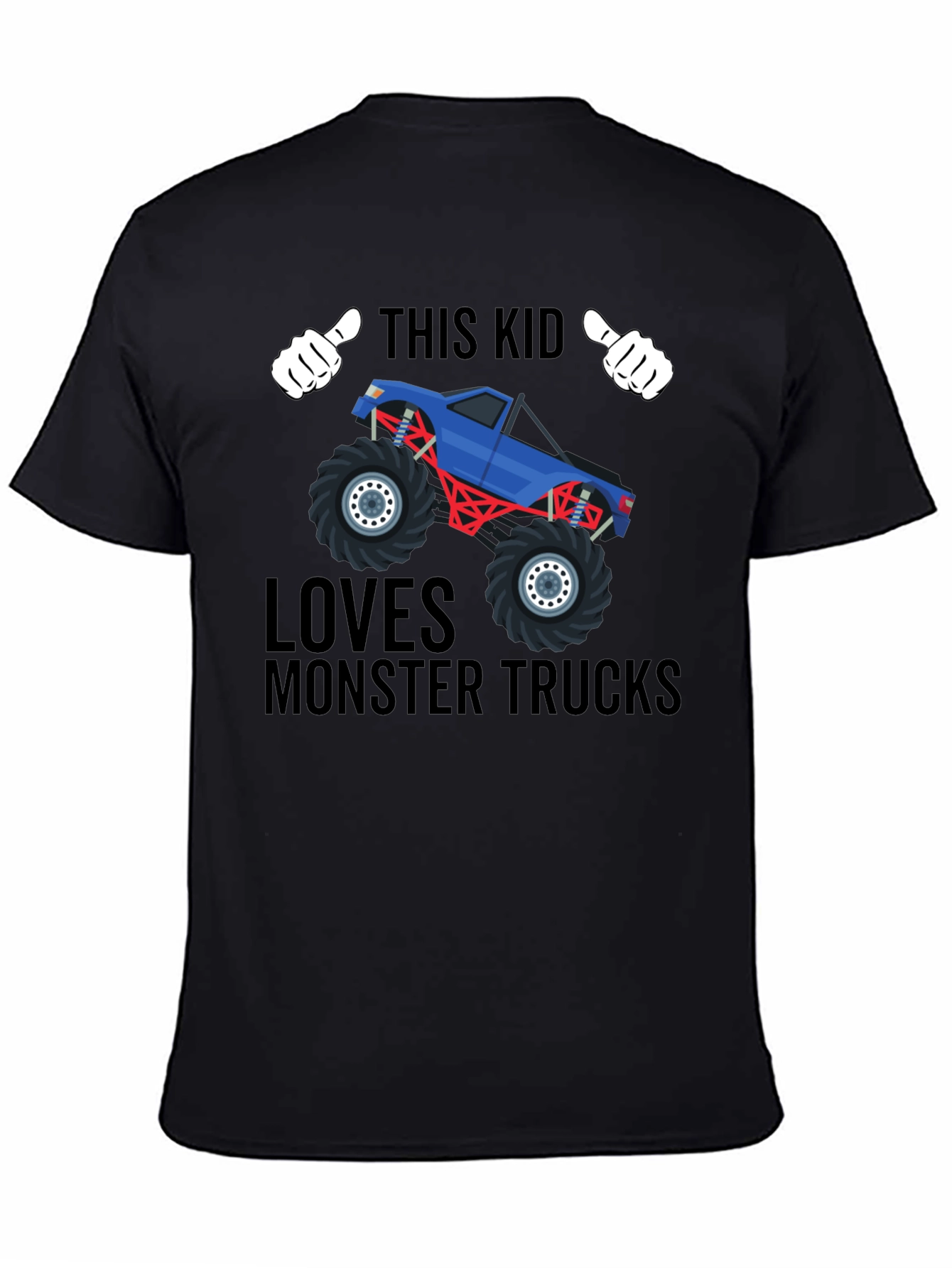 Monster Truck Kid's T-Shirt - 4