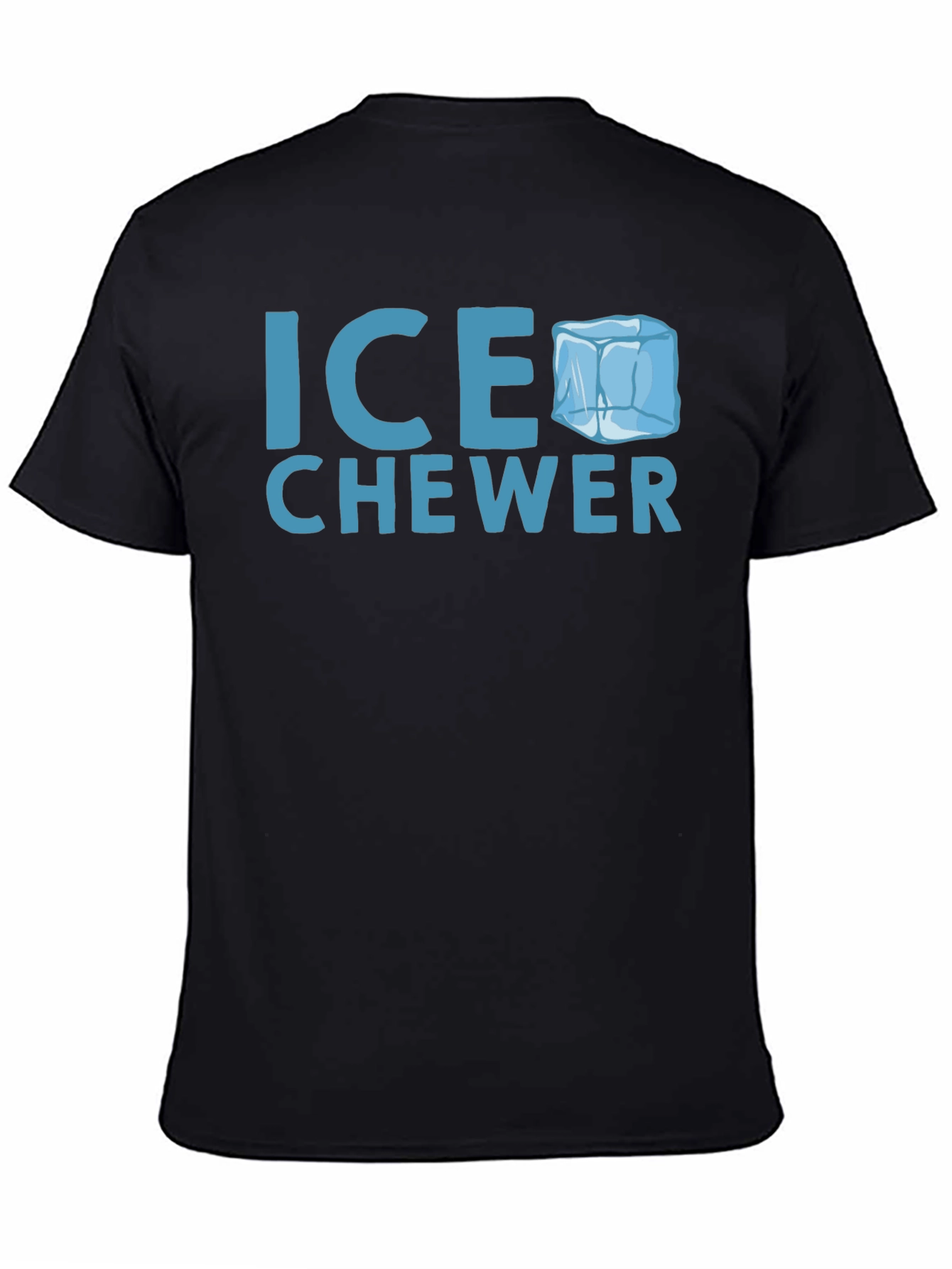 Black Ice Chewer Graphic Tee - Funny T-Shirt view 4