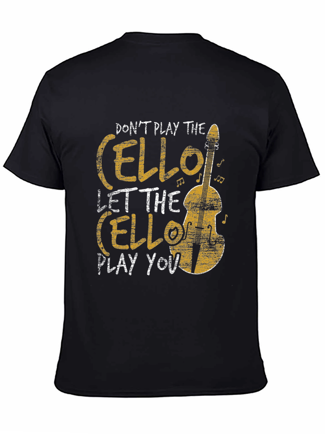 Black Don't Play the Cello T-Shirt view 4