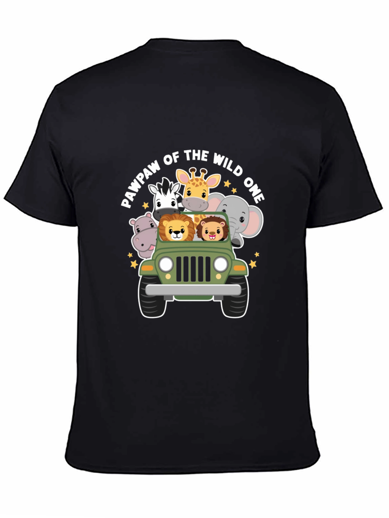 Black Pawpaw of the Wild One Safari T-Shirt view 4