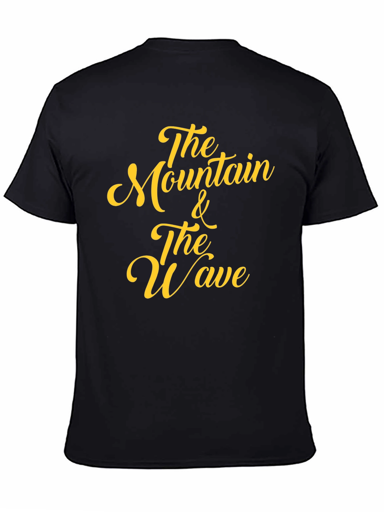 Black The Mountain & The Wave Black Graphic Tee view 4
