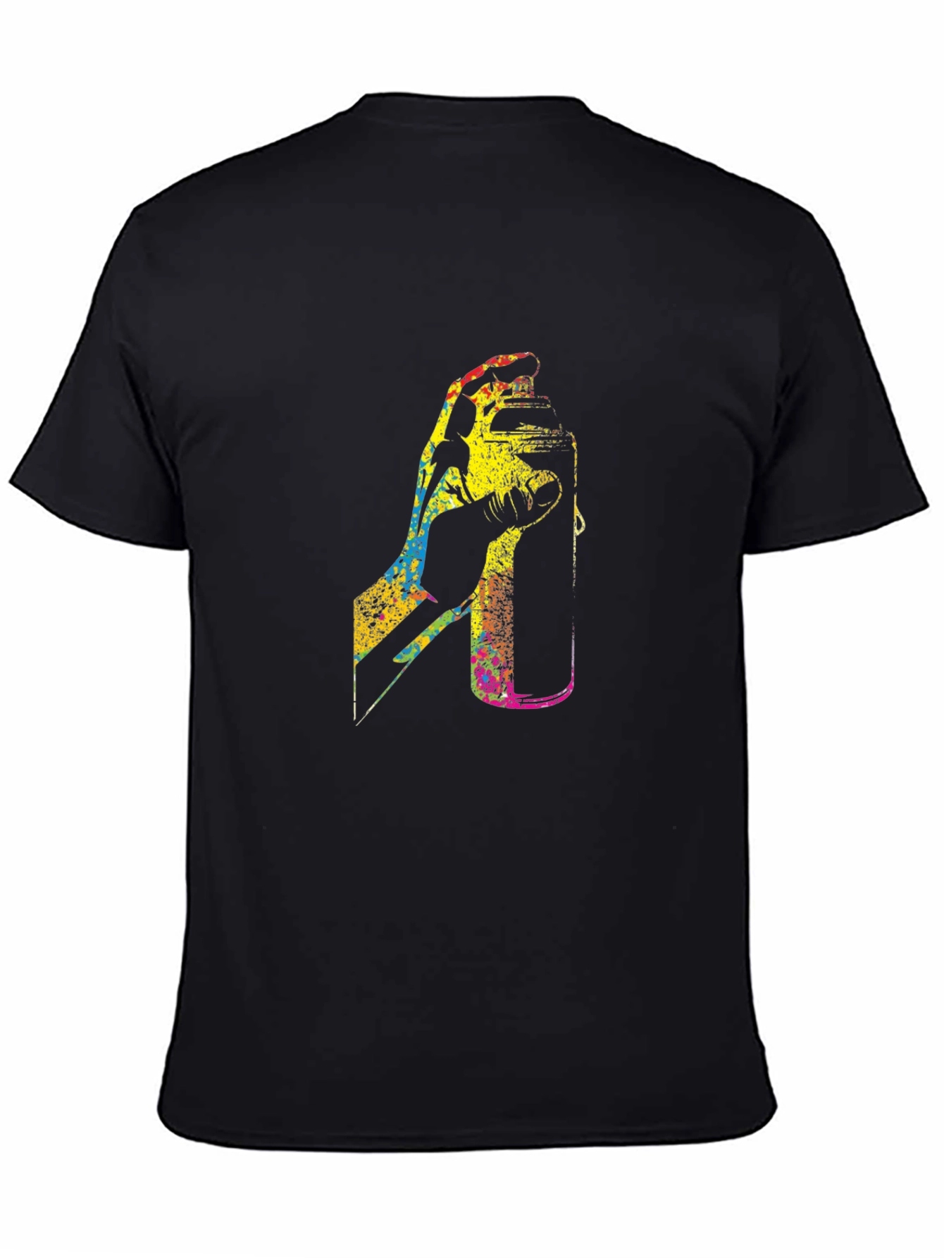 Spray Paint Hand Graphic Tee - 4
