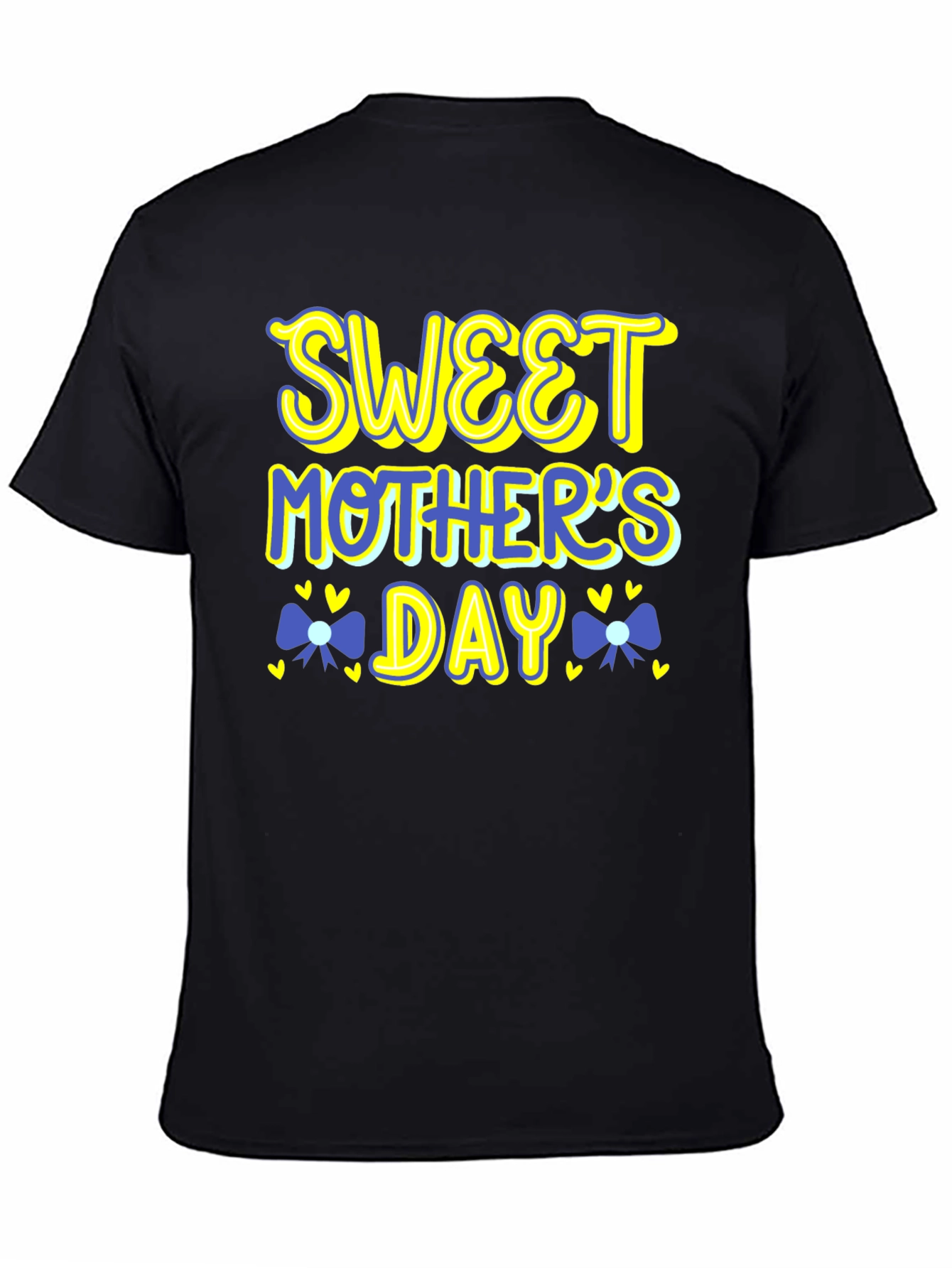 Black Sweet Mother's Day Graphic Tee view 4