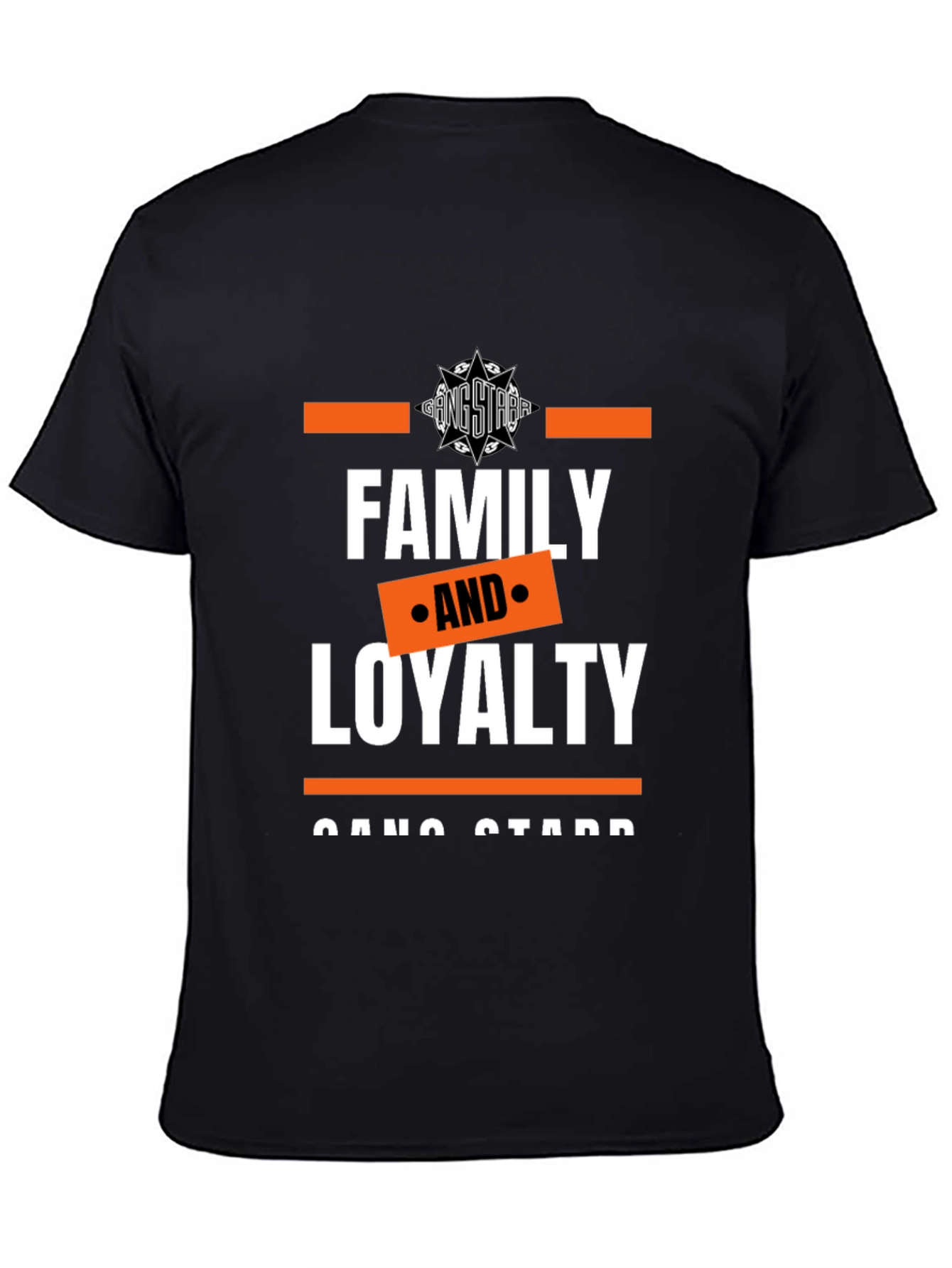 Black Family and Loyalty Graphic Tee - Gang Starr Inspired view 4
