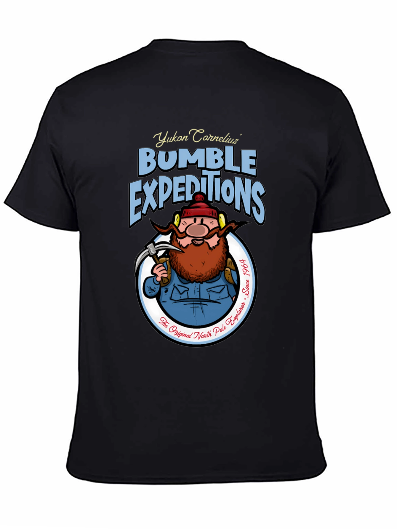 Black Yukon Cornelius Bumble Expeditions Black T-Shirt view 4