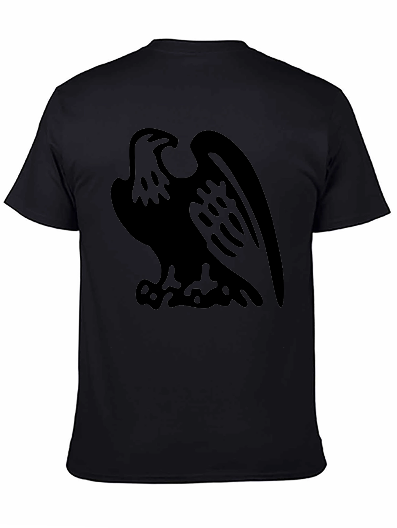 Black Black Eagle Graphic Tee view 4