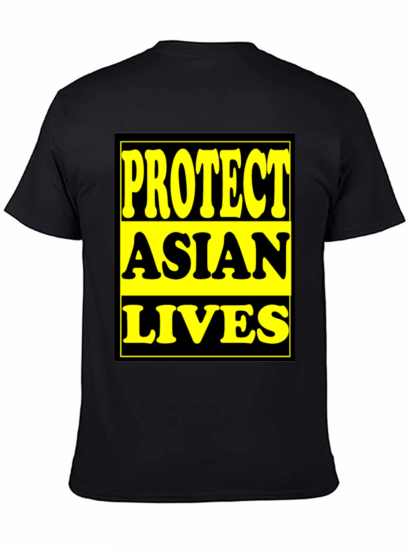 Black Protect Asian Lives Graphic Tee view 4