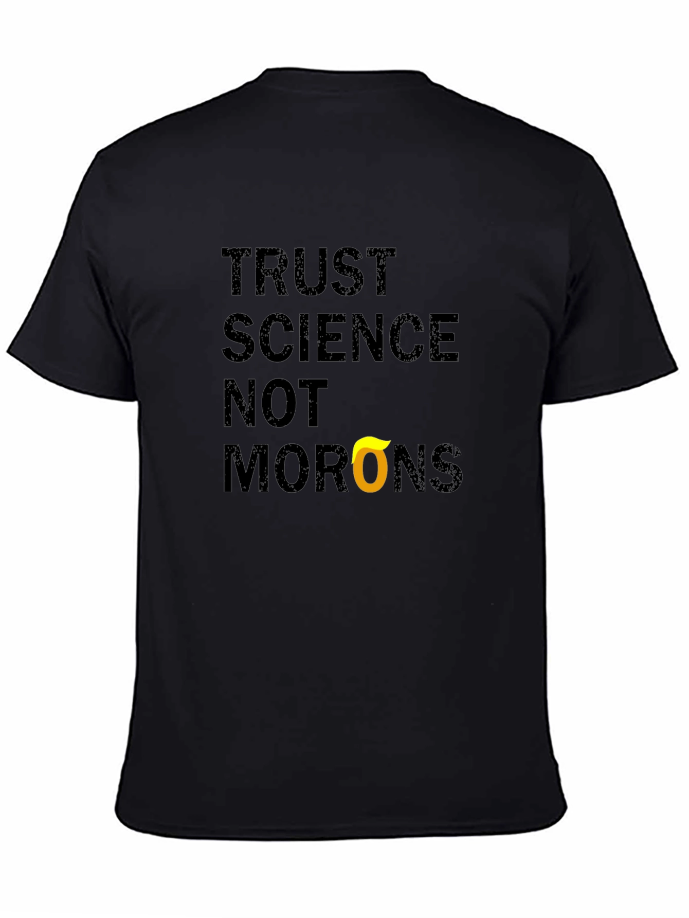 Black Trust Science T-Shirt - Black Graphic Tee view 4