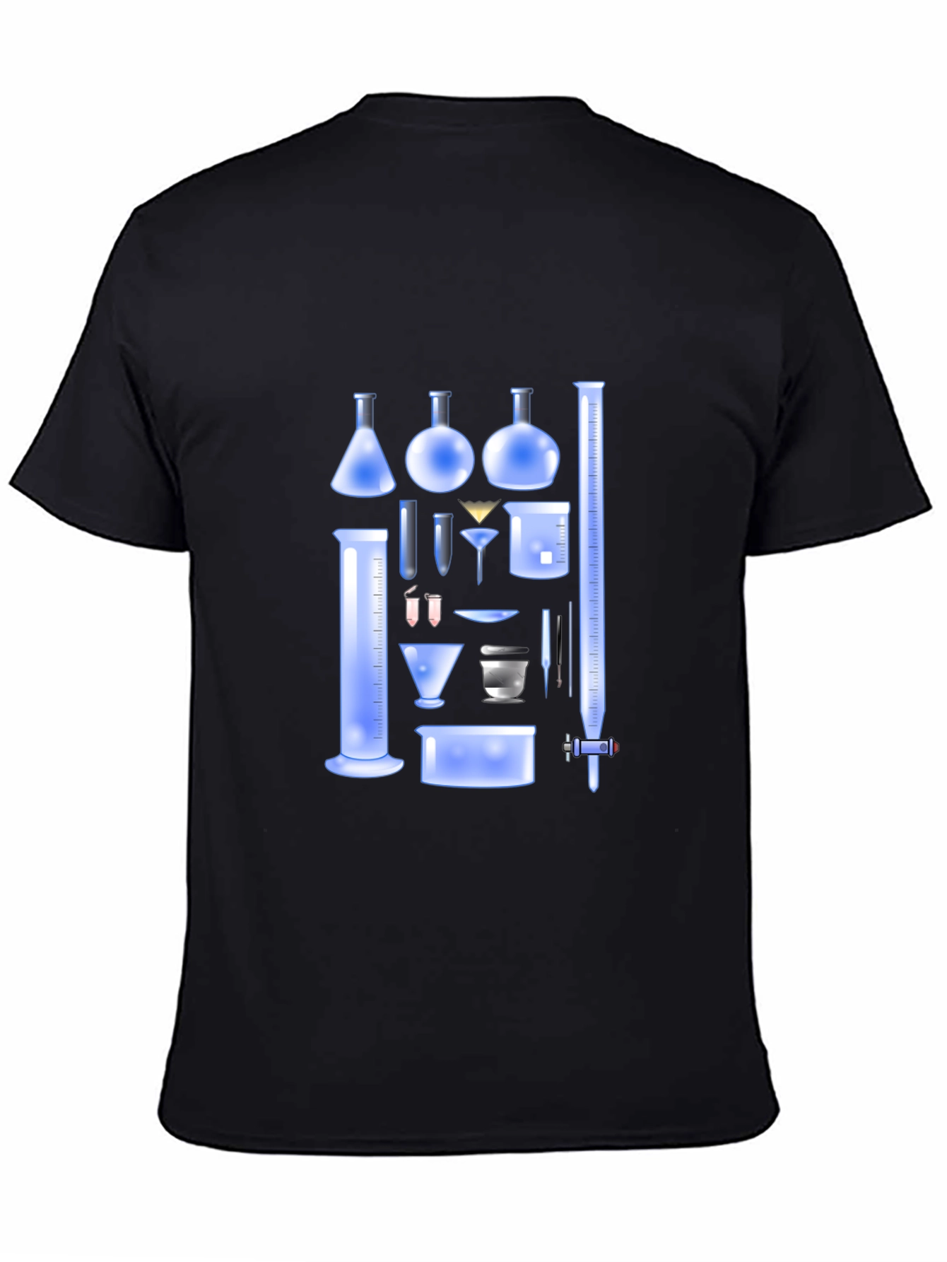 Science Beaker Graphic Tee - Black - 4