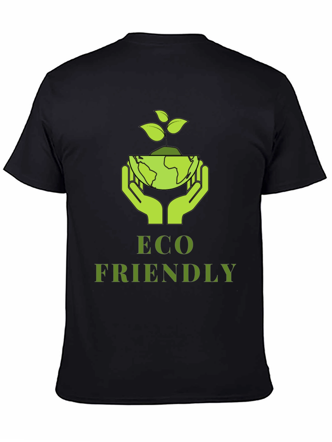 Eco Friendly Graphic Print T-Shirt - 4