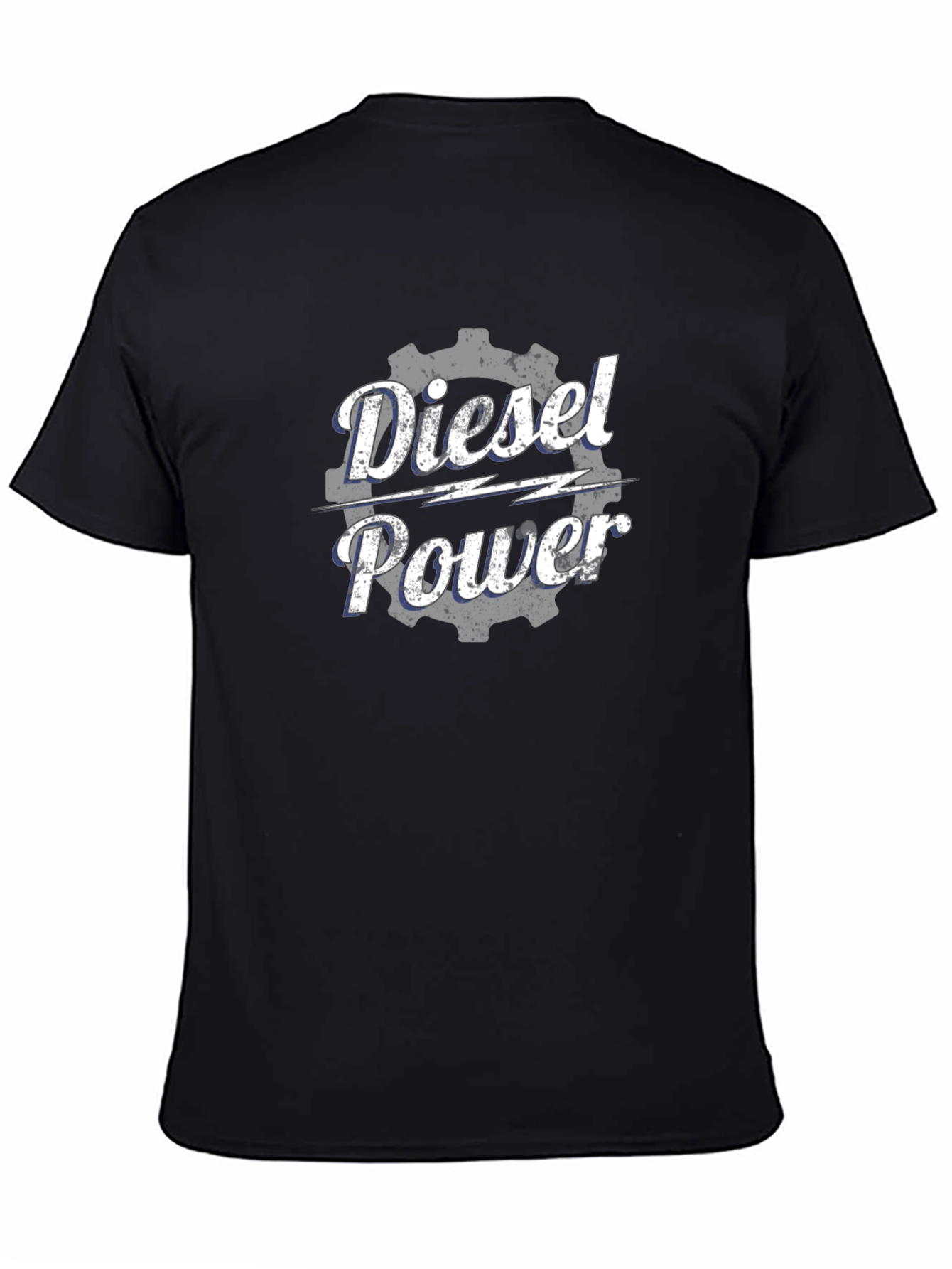 Black Diesel Power T-Shirt - Classic Graphic Tee view 4