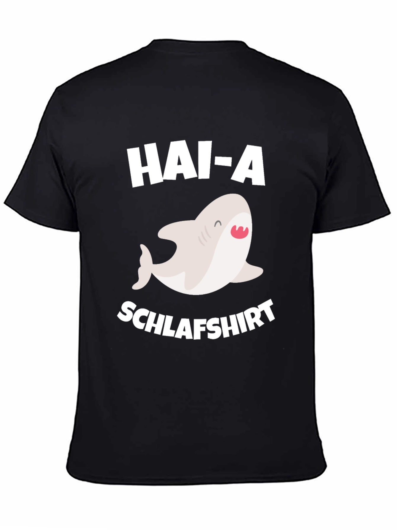 Black Hai-A Schlafshirt Graphic T-Shirt view 4