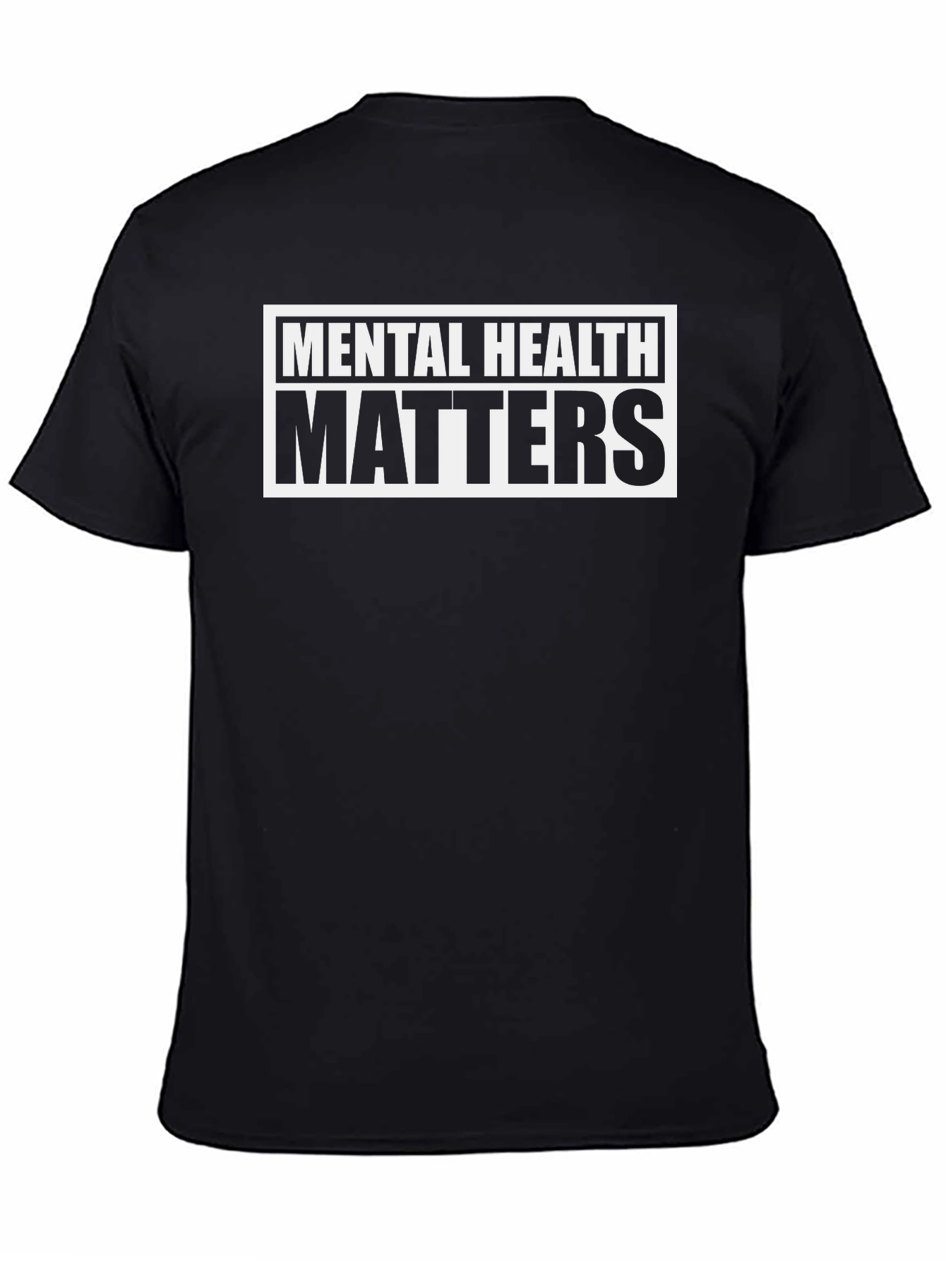 Mental Health Matters T-Shirt - Black - 4