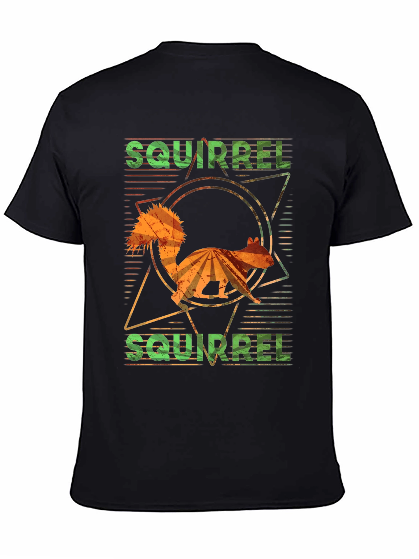 Black Squirrel Graphic Tee - Unique Design view 4