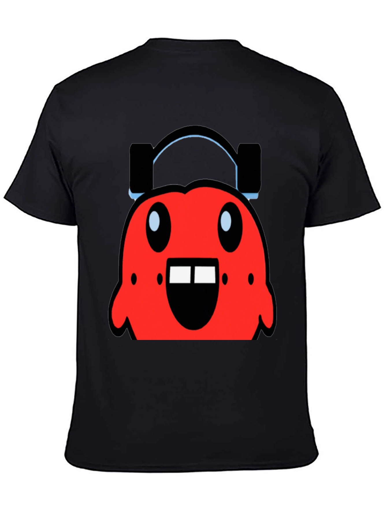 Black Red Monster Graphic Tee view 4