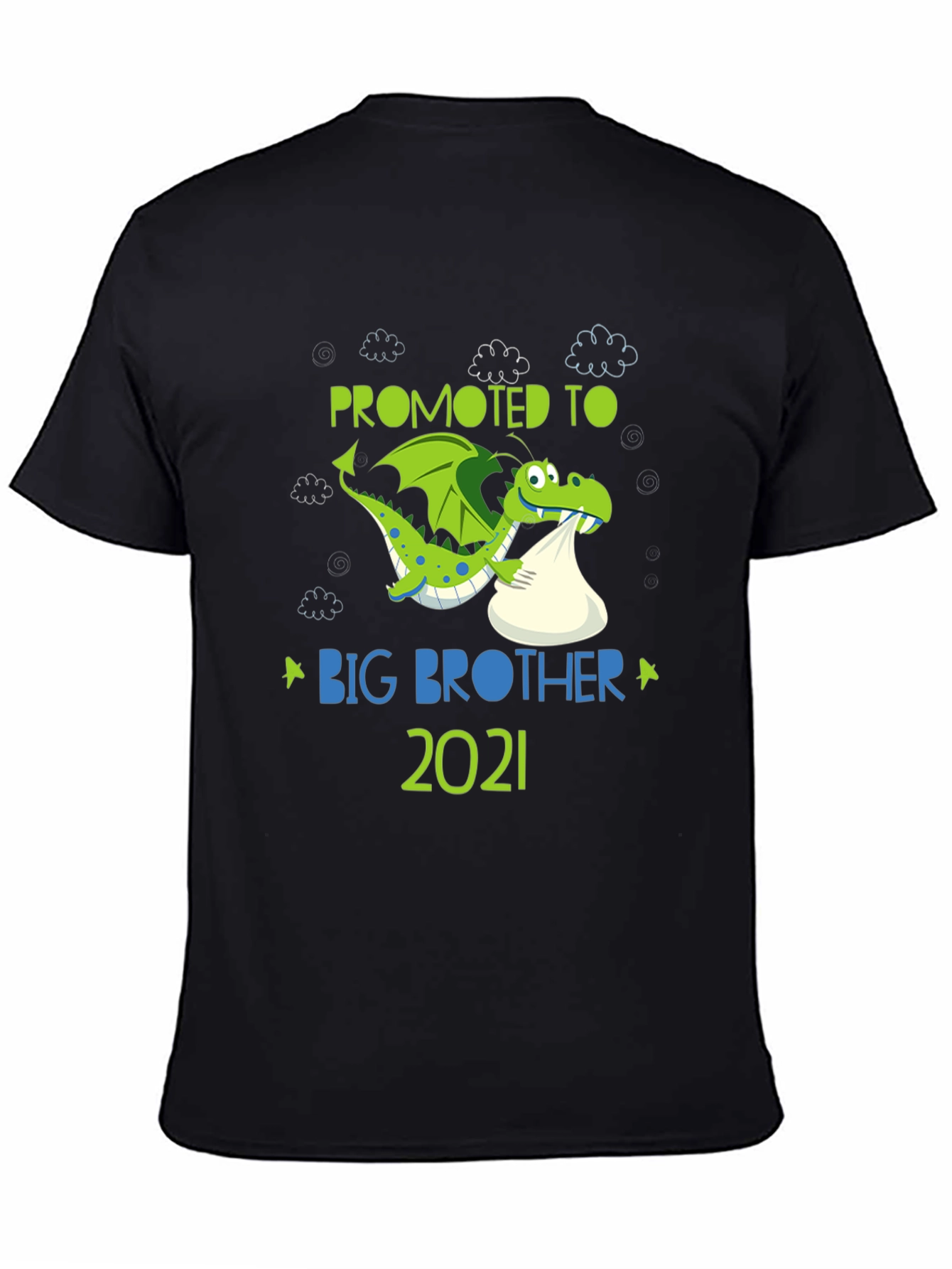 Black Promoted to Big Brother 2021 T-Shirt view 4