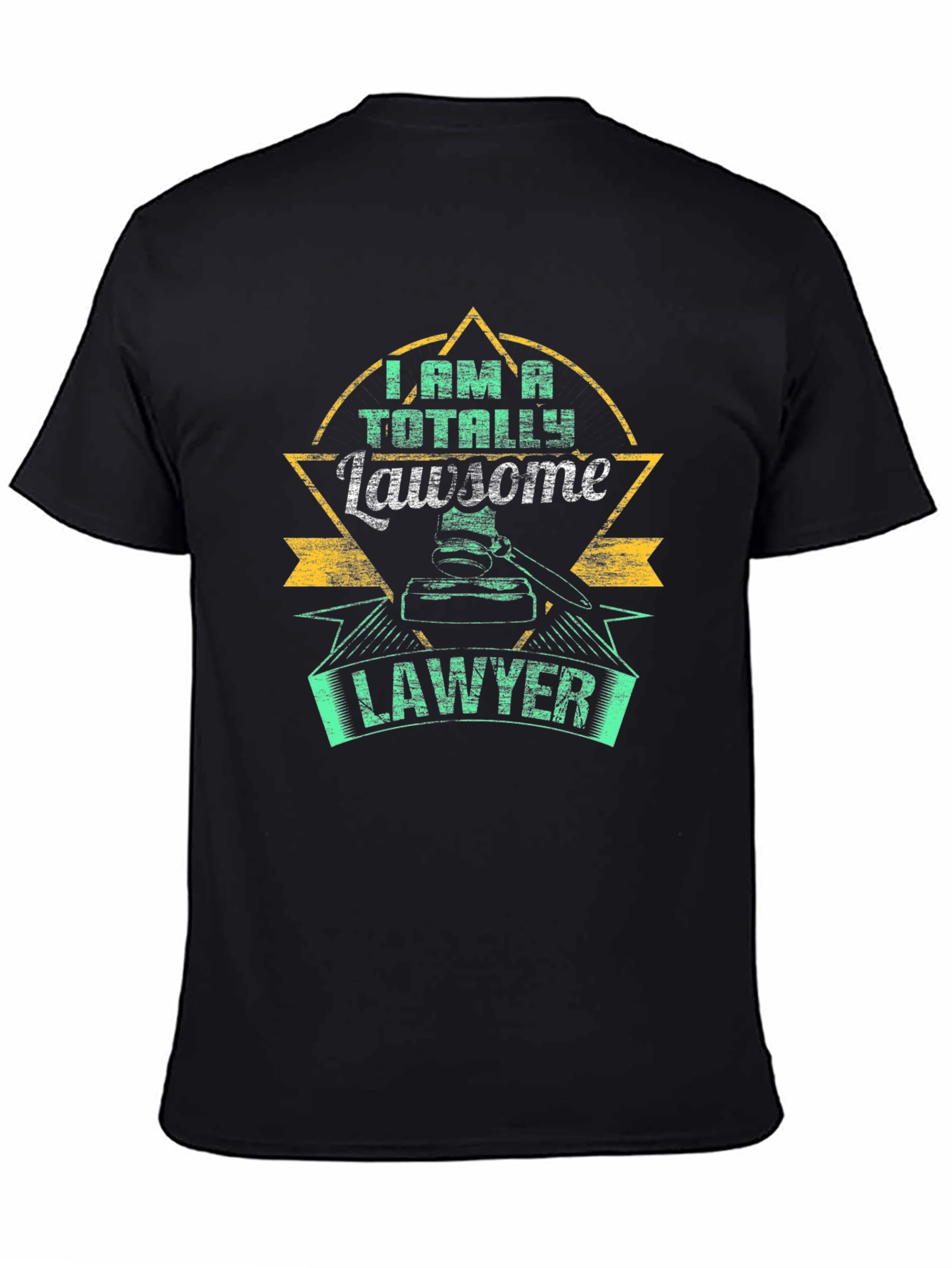 Totally Lawsome Lawyer T-Shirt - Novelty Tee - 4