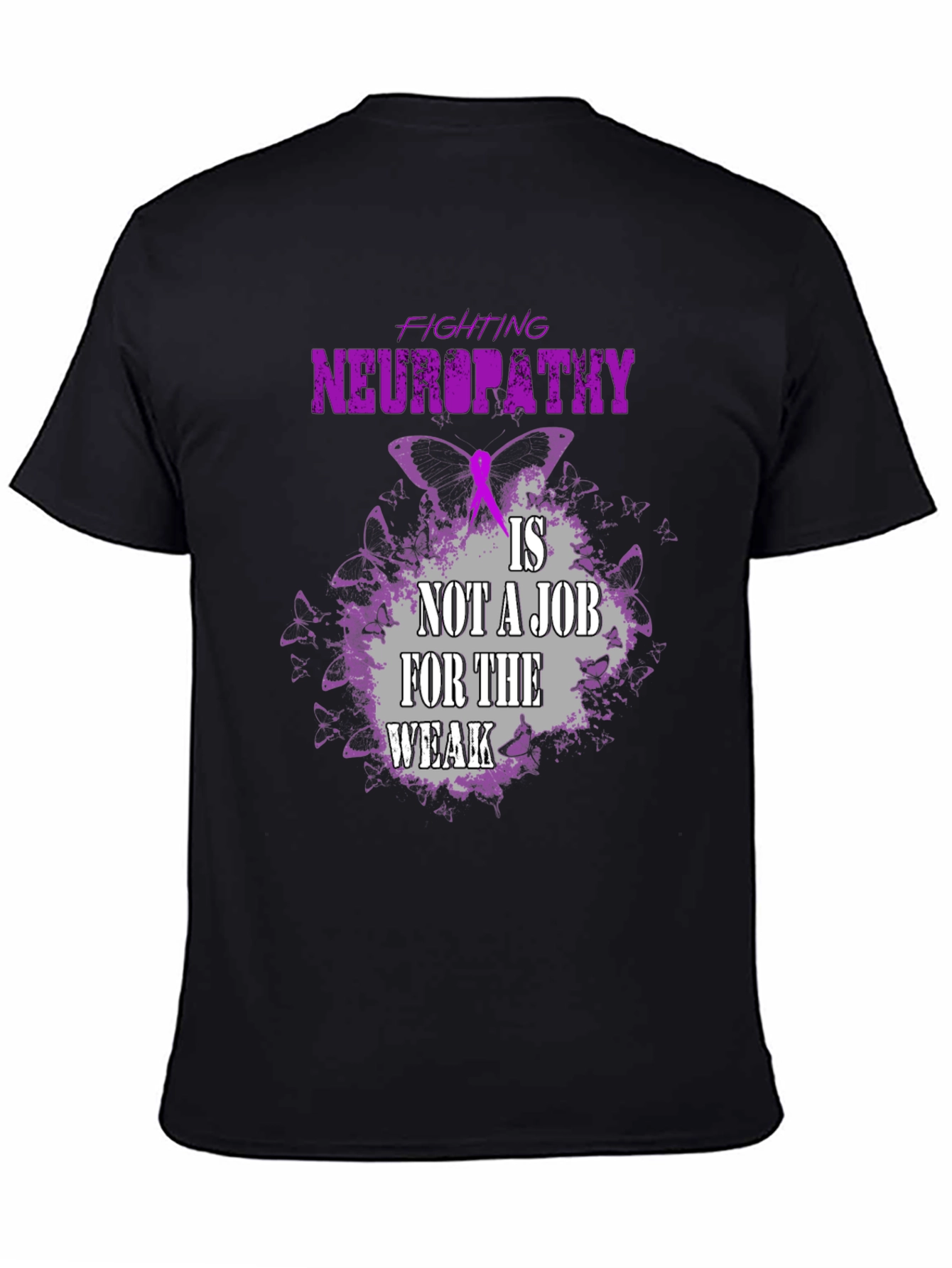 Neuropathy Awareness T-Shirt: Fighting Neuropathy - 4