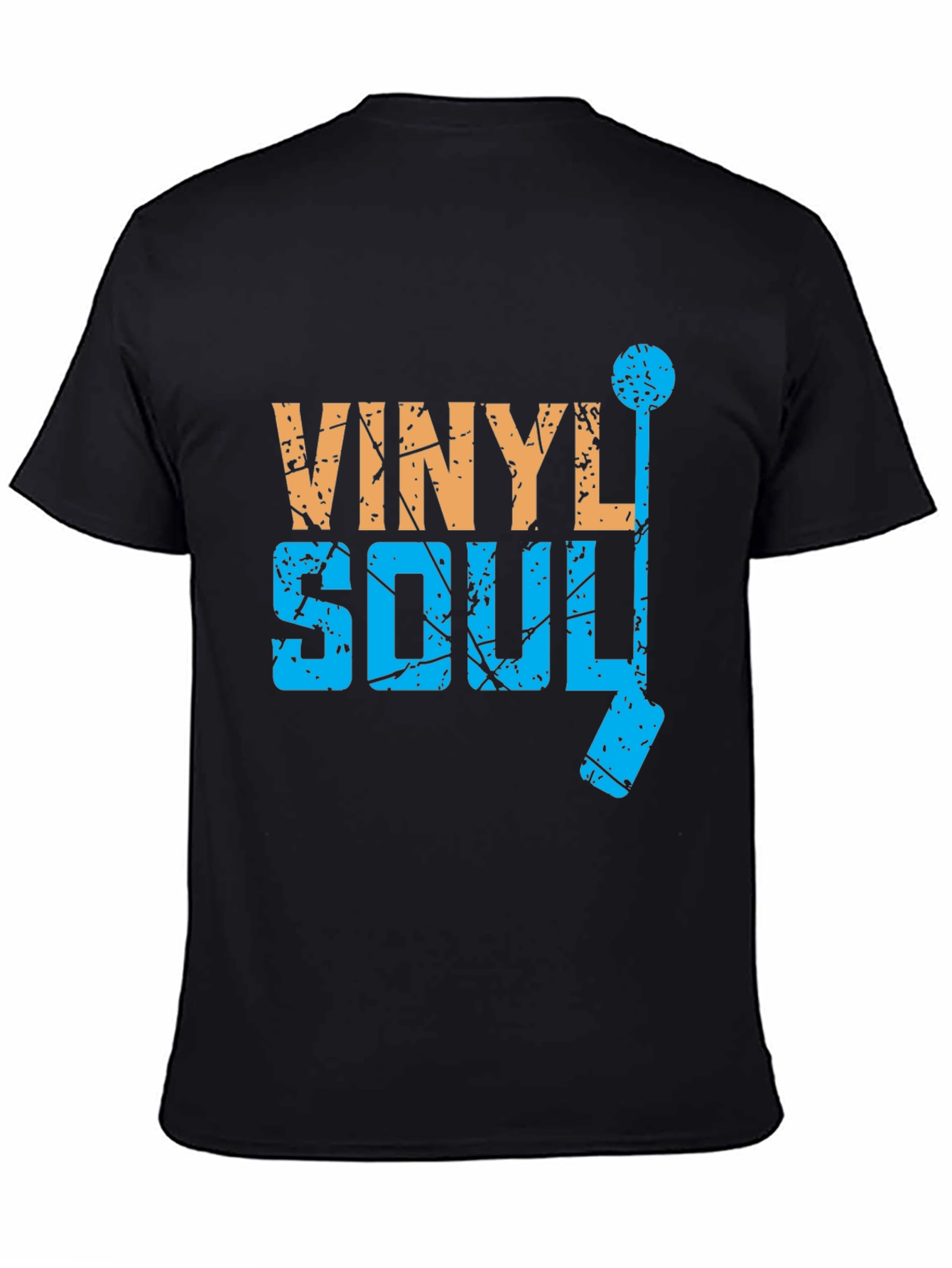 Black Vinyl Soul Graphic T-Shirt view 4