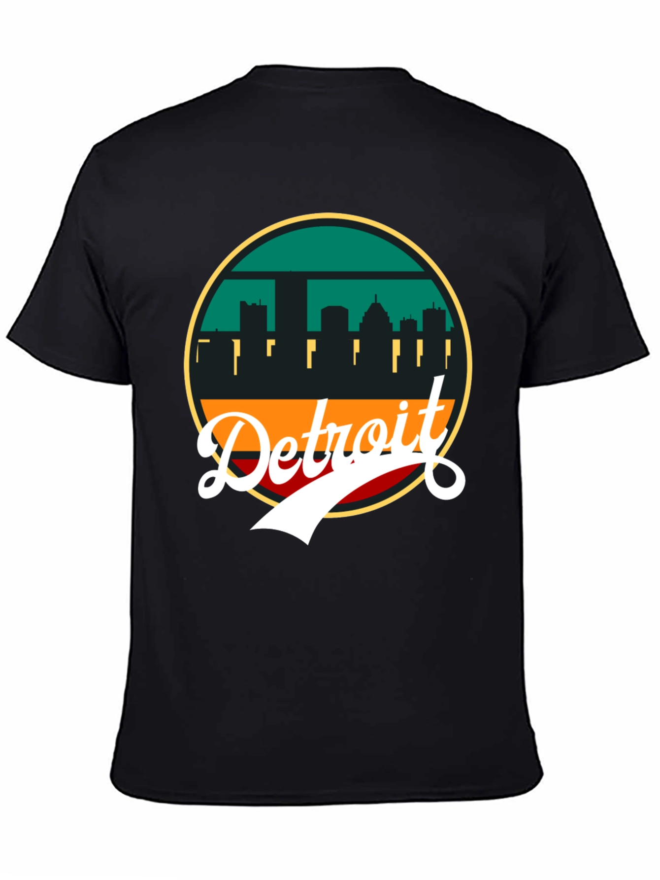 Detroit Skyline Graphic Tee - Urban Style - 4