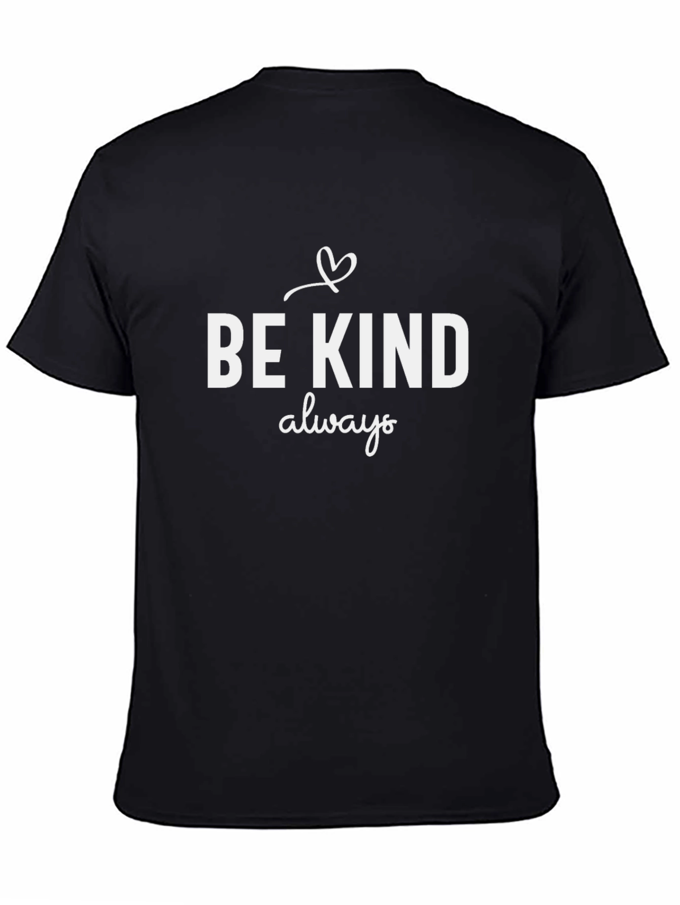 Black Be Kind Always Graphic Tee view 4