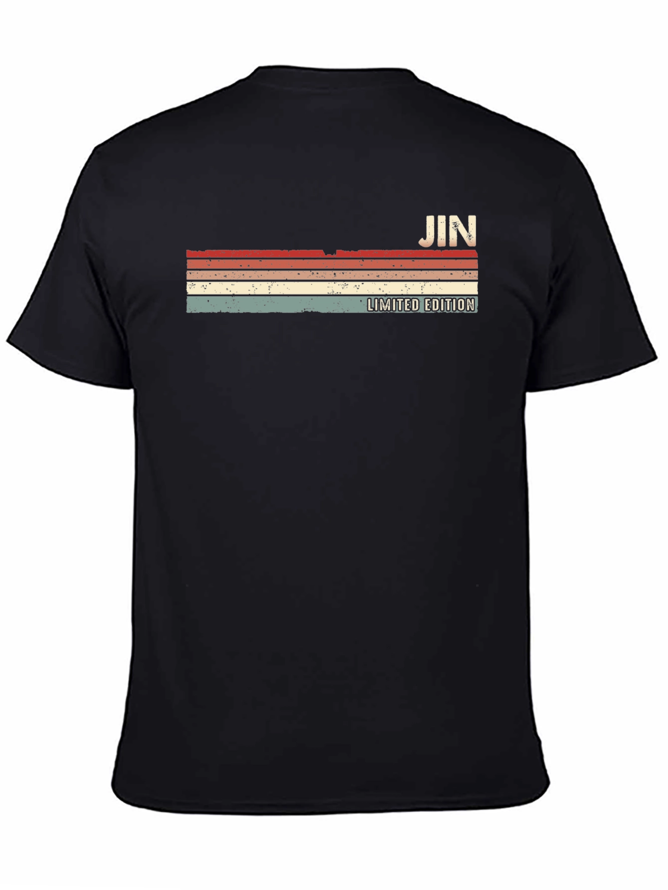 Black Jin Limited Edition Retro T-Shirt view 4