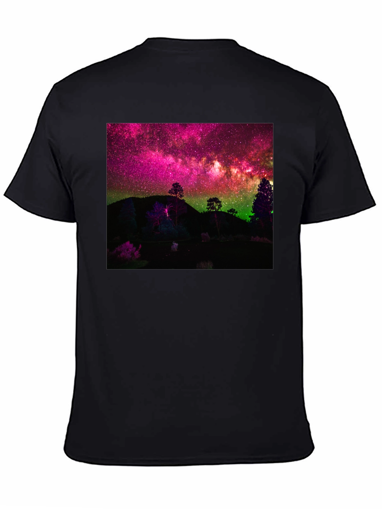Night Sky Landscape Graphic Tee - 4
