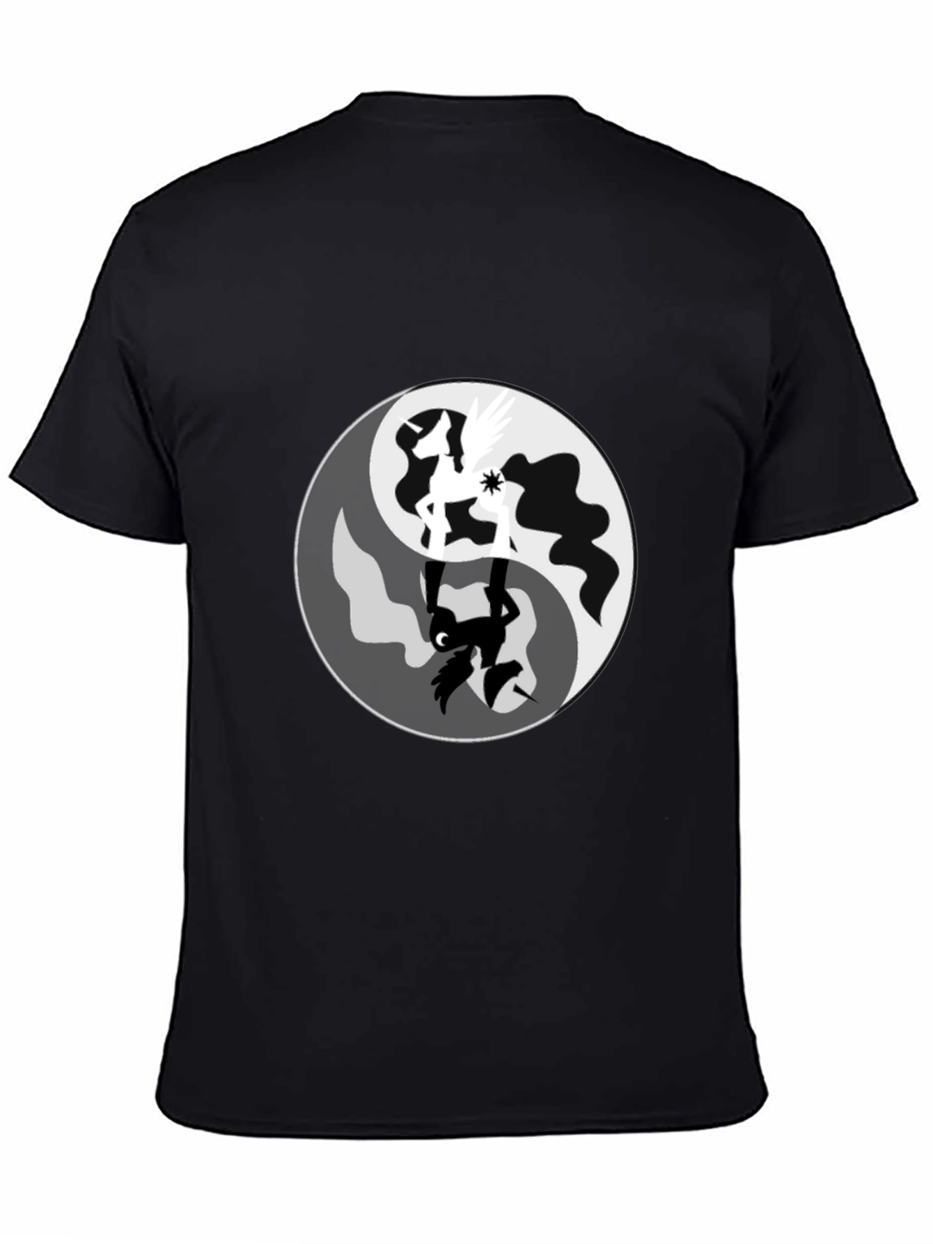 Yin Yang Pony T-Shirt - Balance of Harmony - 4
