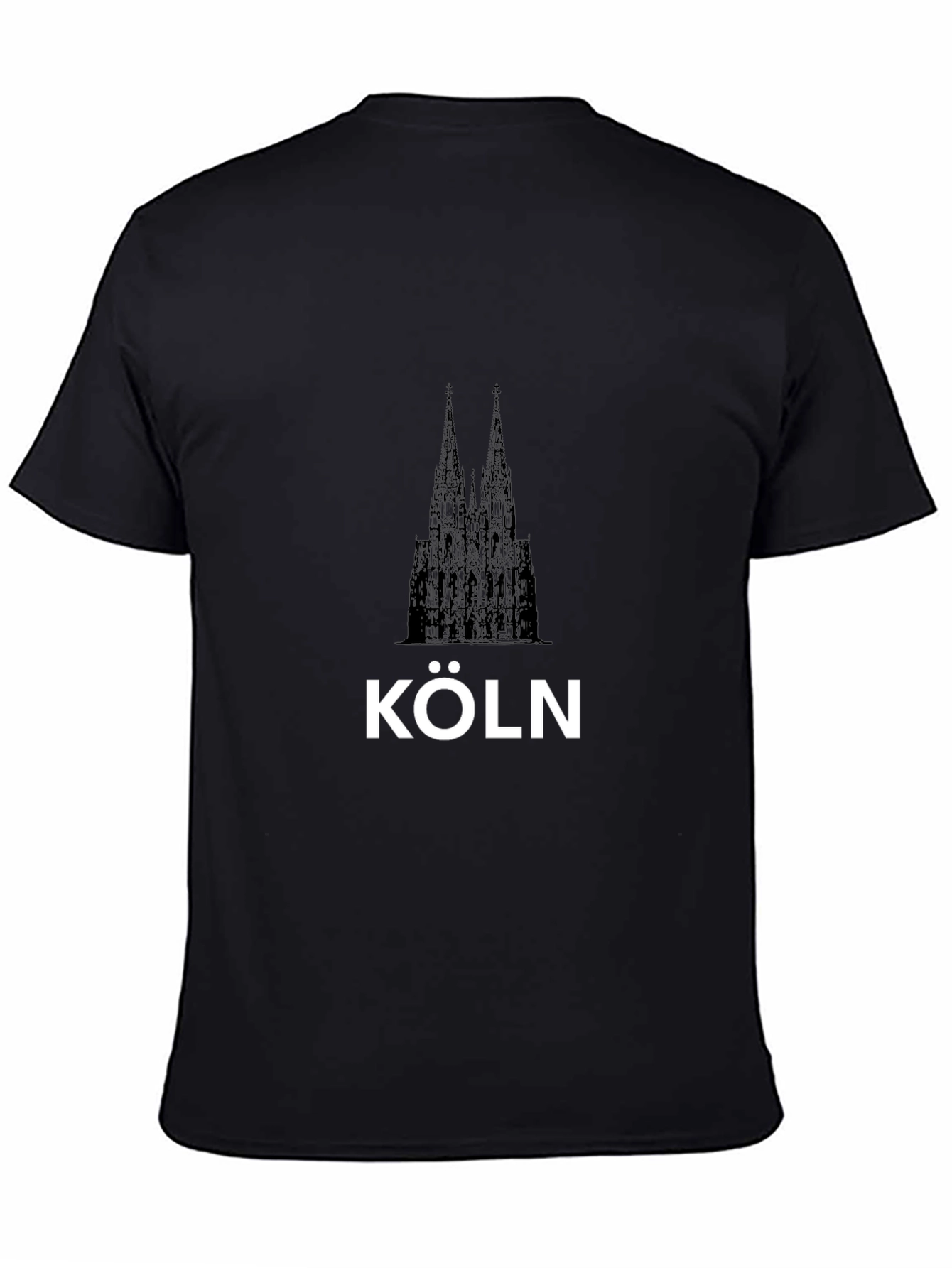 Köln Cathedral Black Graphic Tee - City Pride - 4