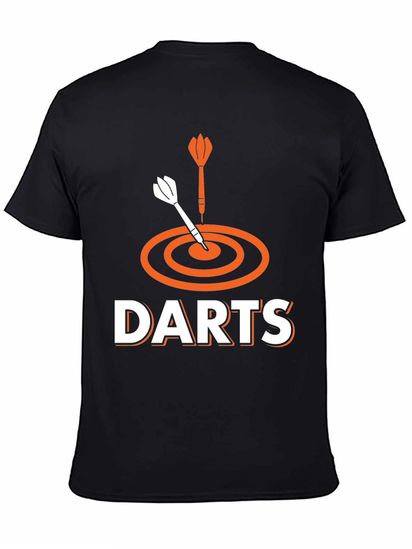 Black Darts Graphic Tee - Black view 4