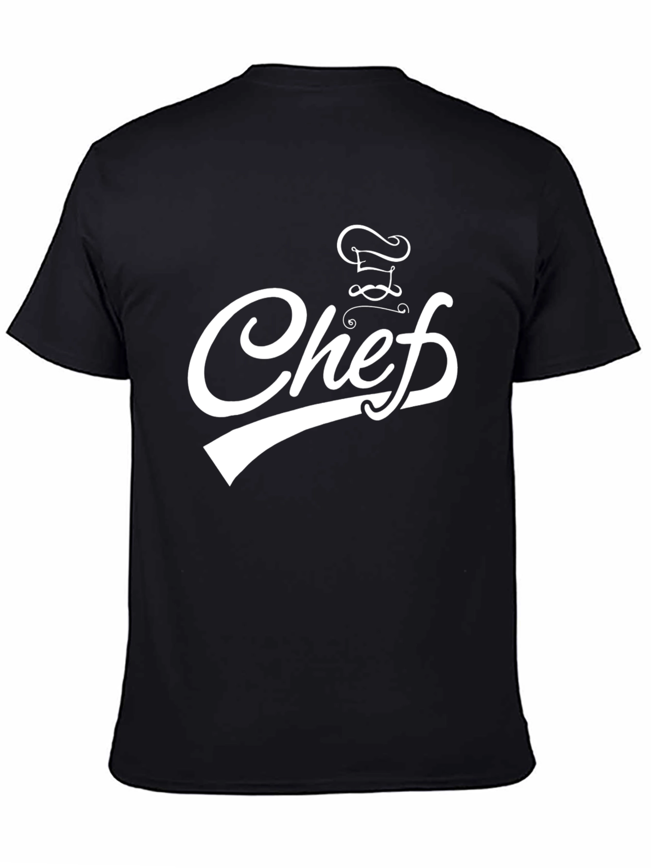 Black Chef Graphic T-Shirt - Premium Cotton Blend view 4