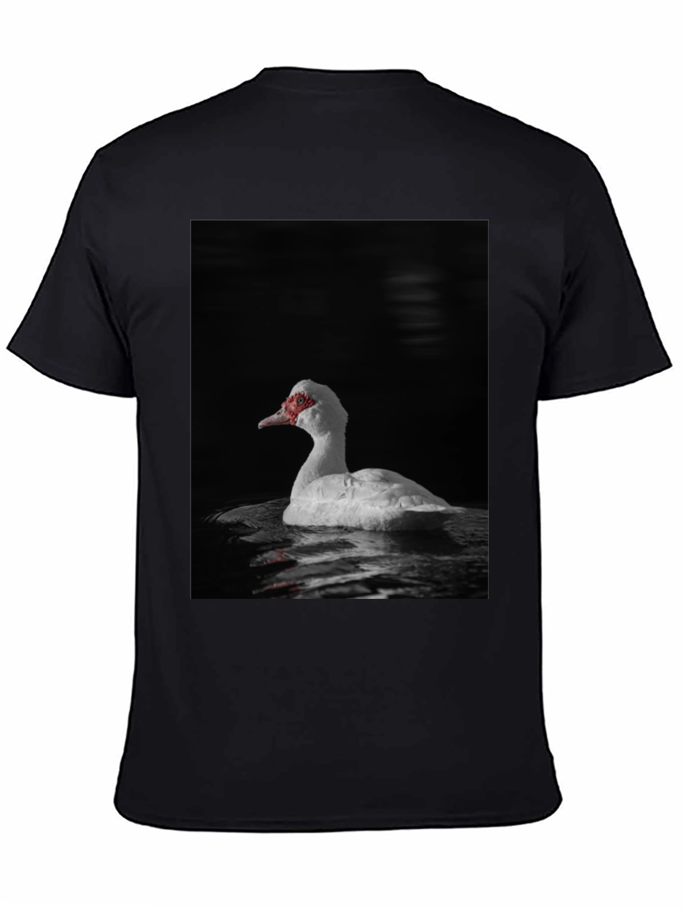 Black Duck Graphic Black T-Shirt view 4