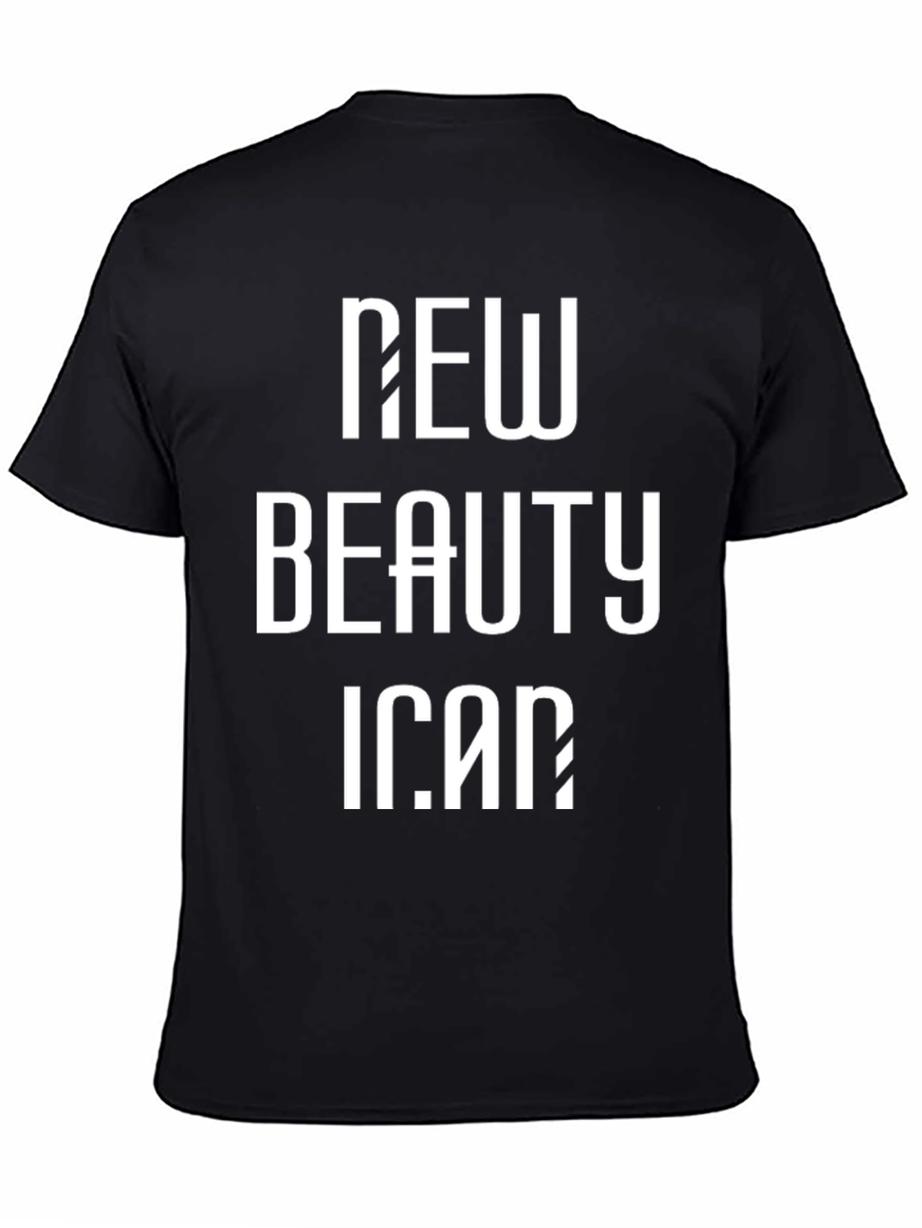 Black New Beauty Icon Black Graphic Tee view 4