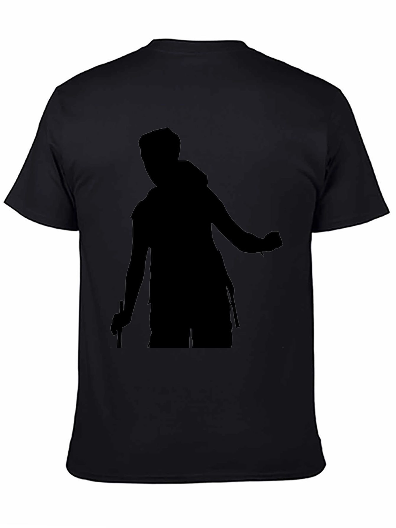 Black Black Silhouette Hiker T-Shirt view 4