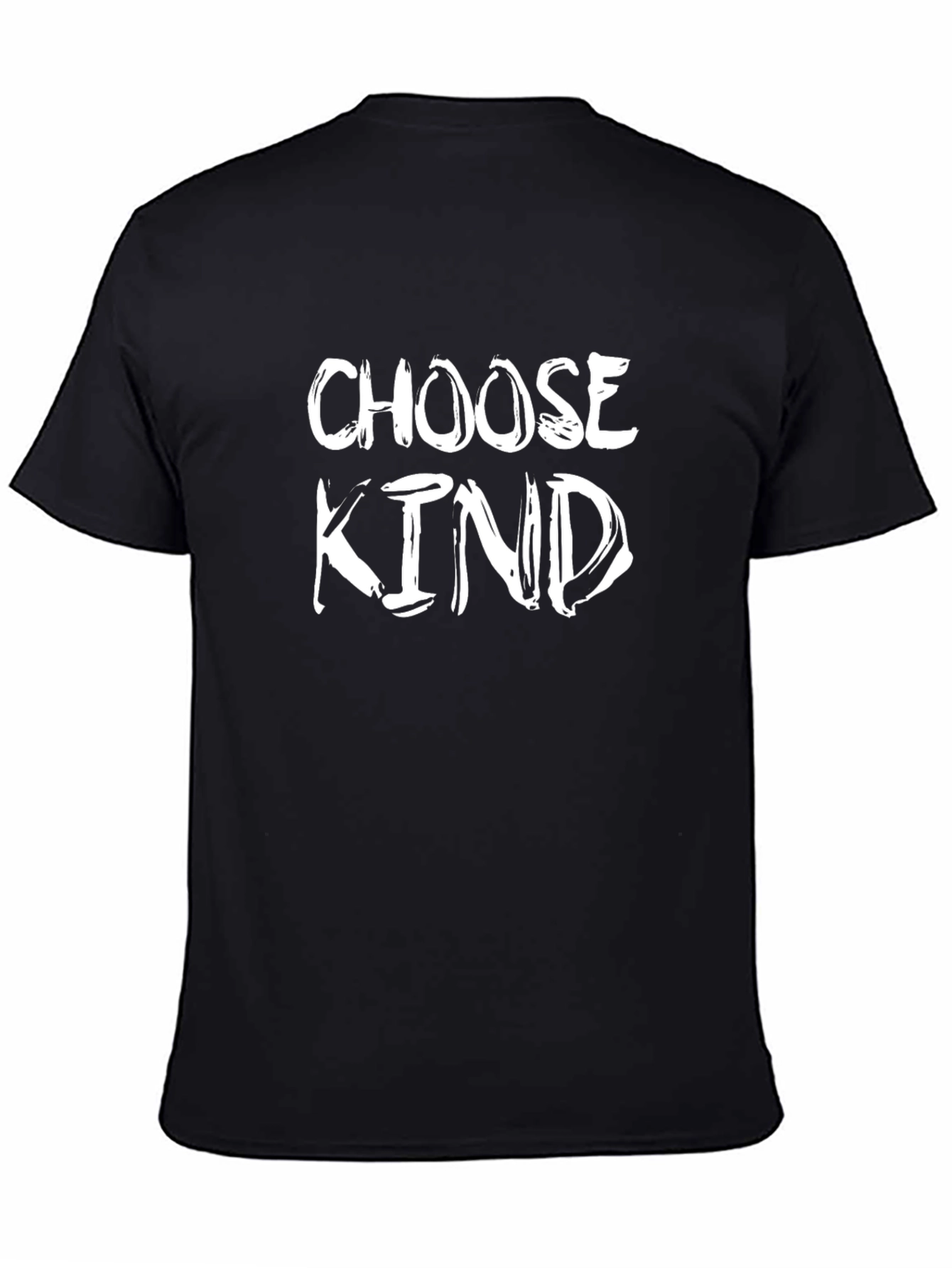 Black Choose Kind T-Shirt - Motivational Tee view 4