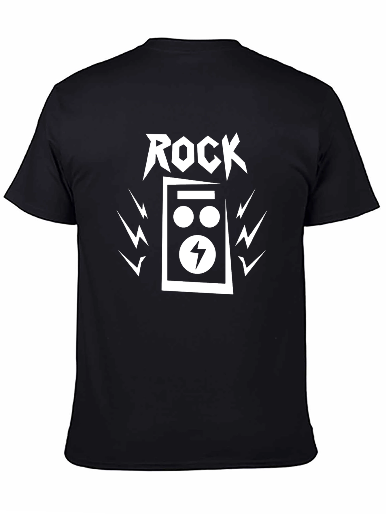 Black Rock Music T-Shirt - Stylish Graphic Tee view 4