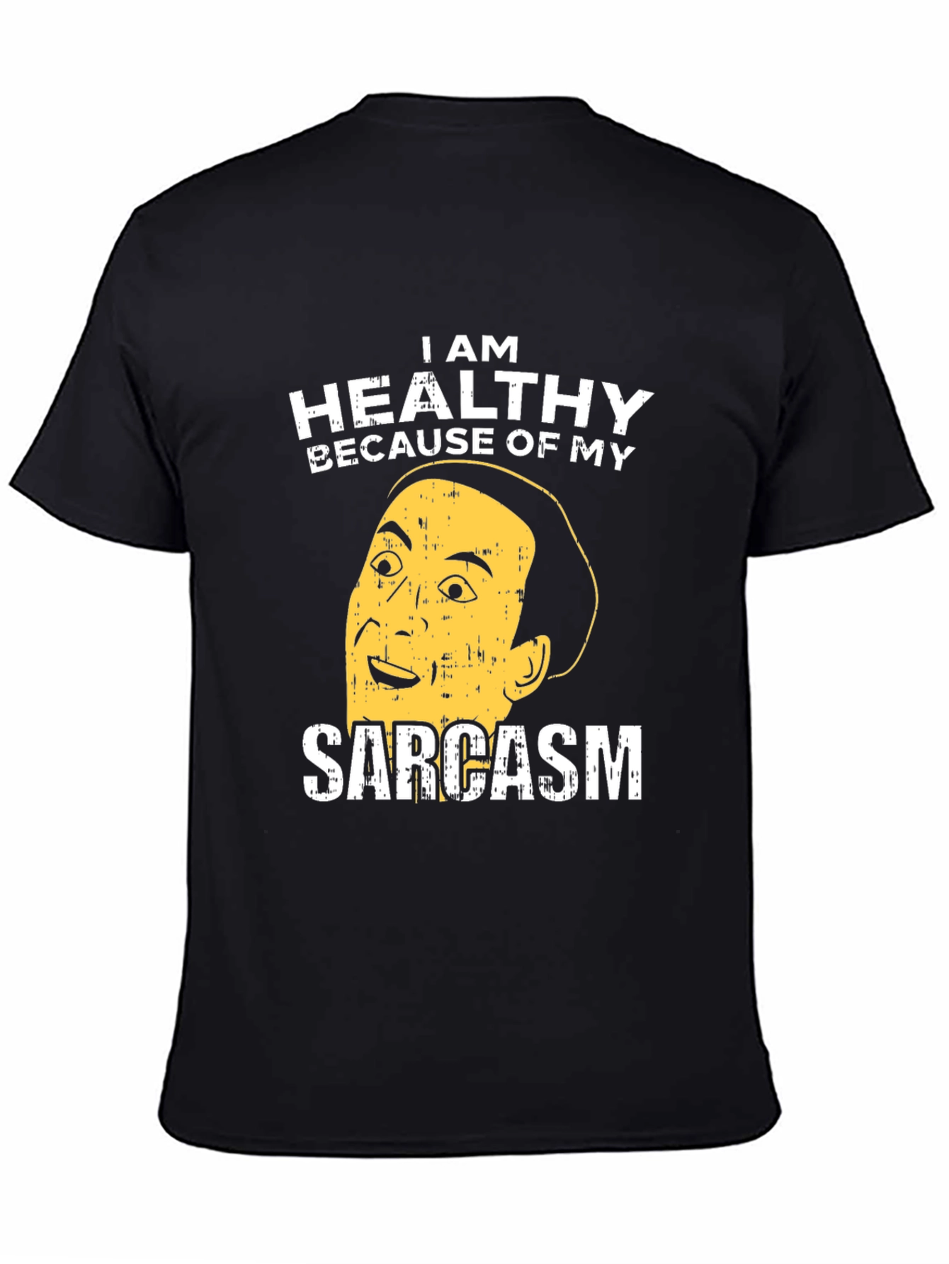 Black Sarcasm T-Shirt view 4