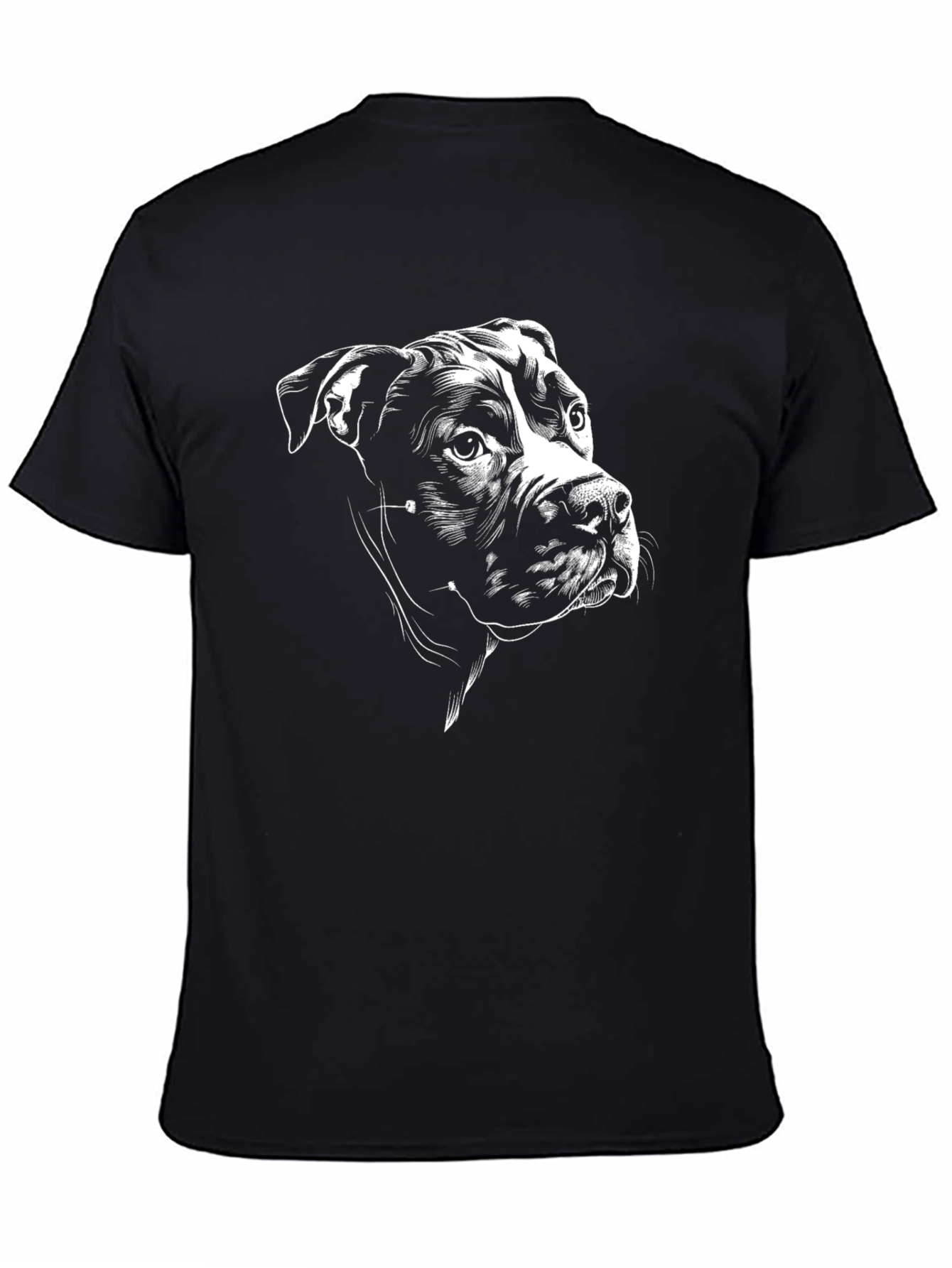 Black Black Dog Graphic Tee view 4