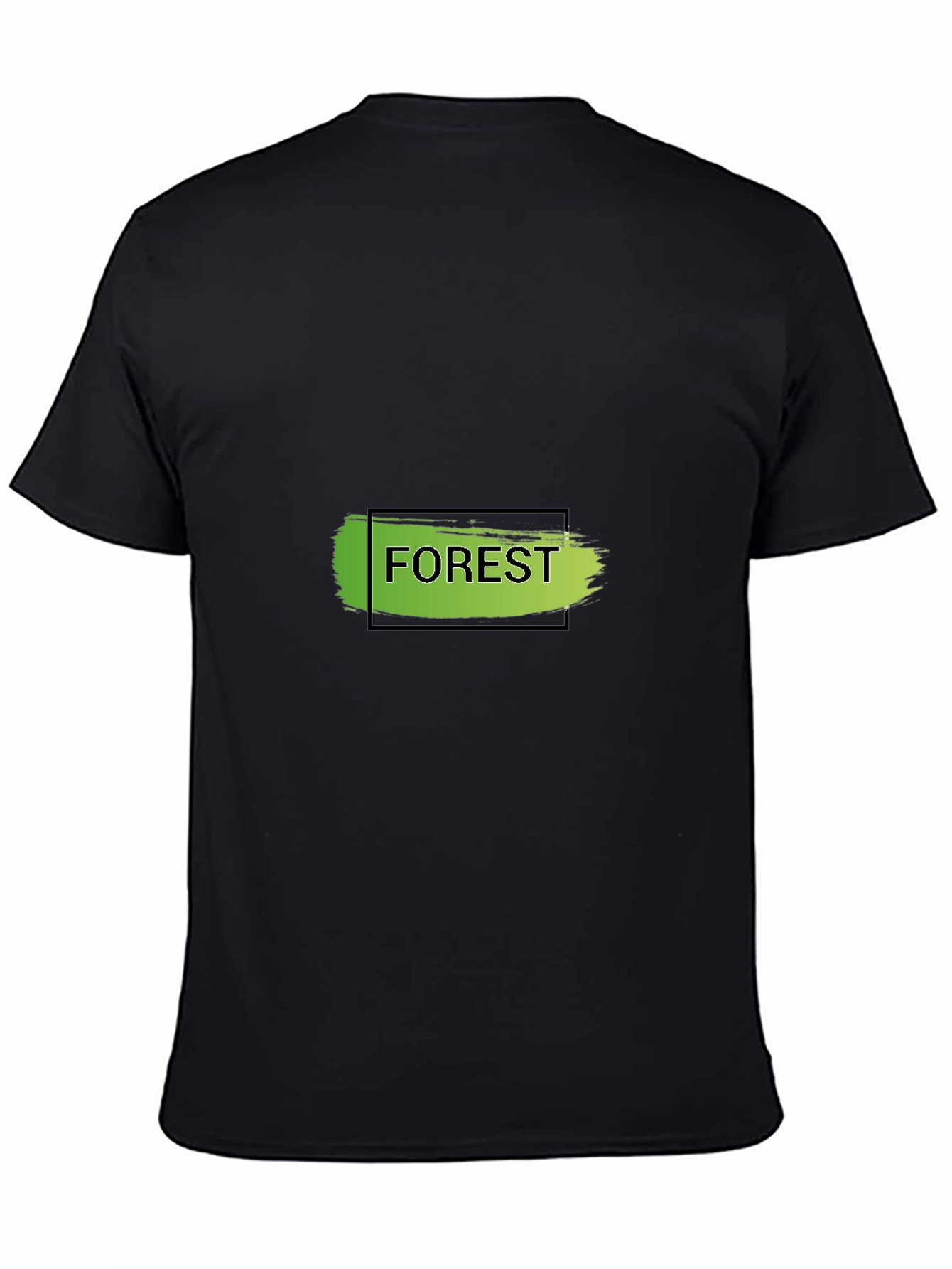 Black Forest Graphic Black T-Shirt view 4